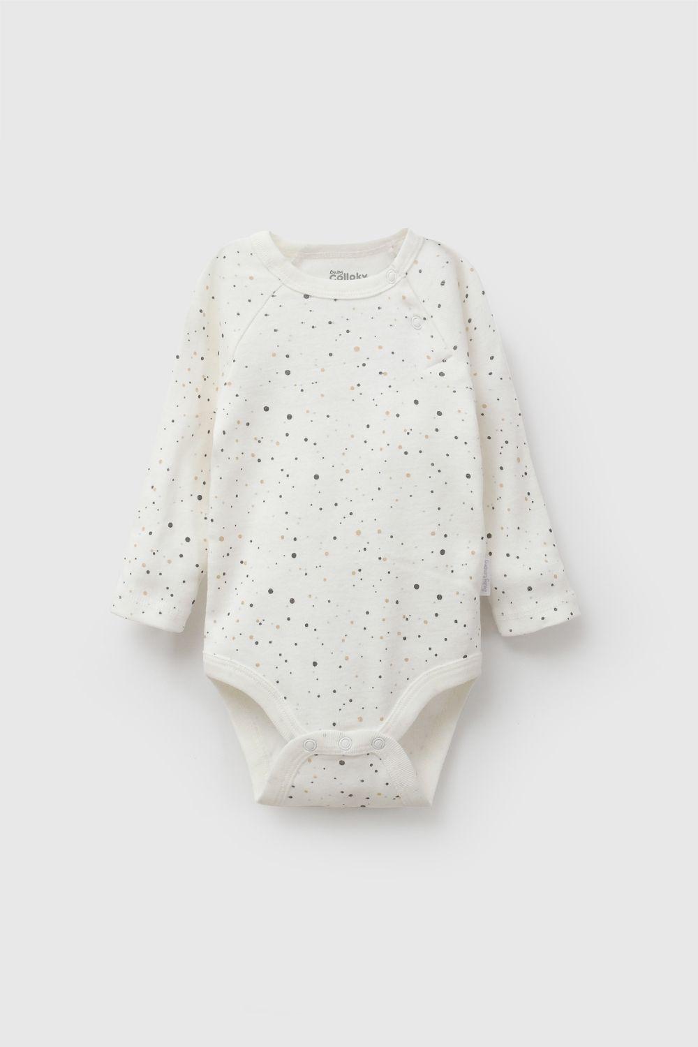 Set Body Circo Rib Beige Niño 0-3M a 11/2-2A Colloky-5