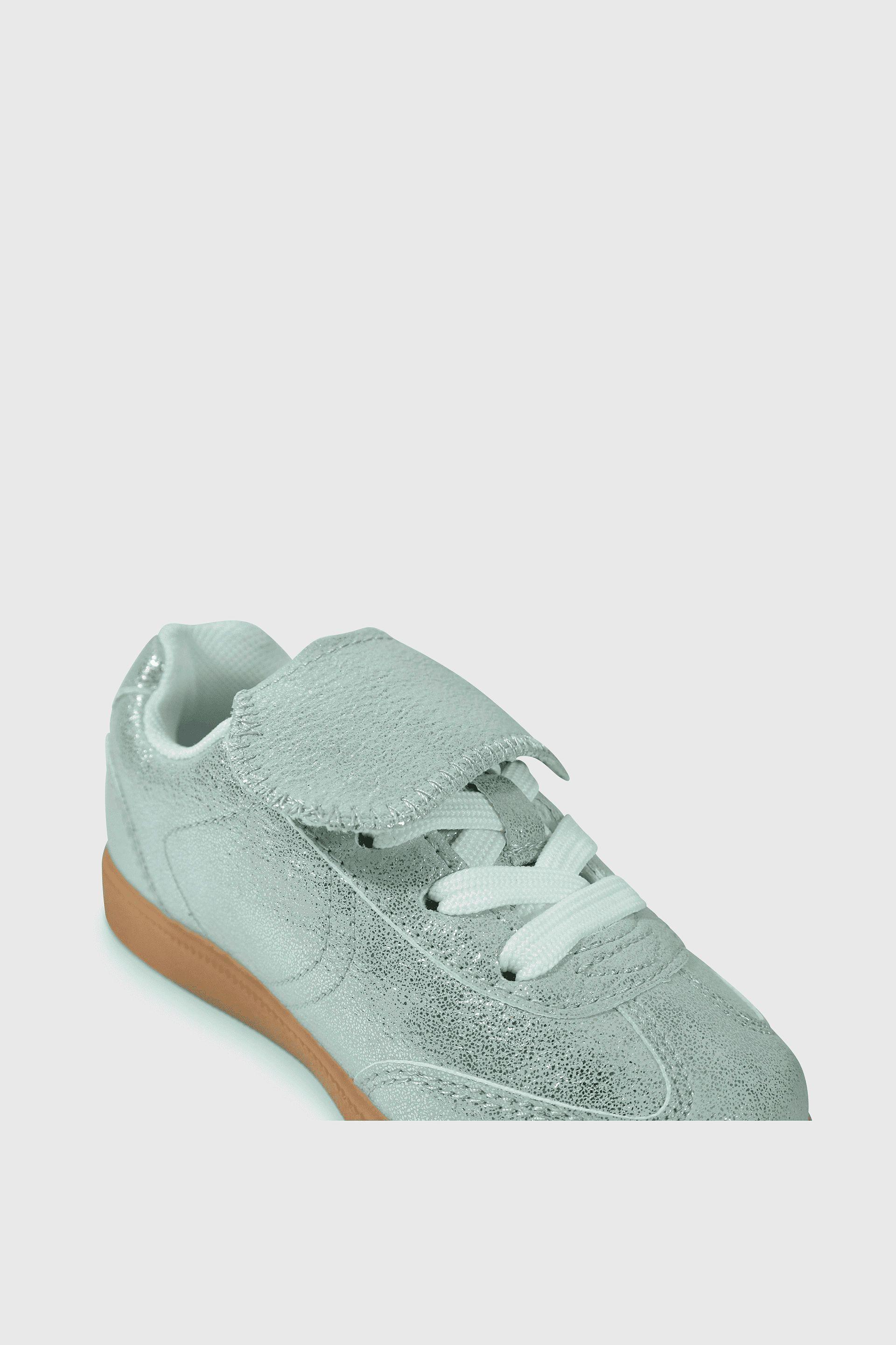 Zapatilla Lifestyle Plateada de Niña-6