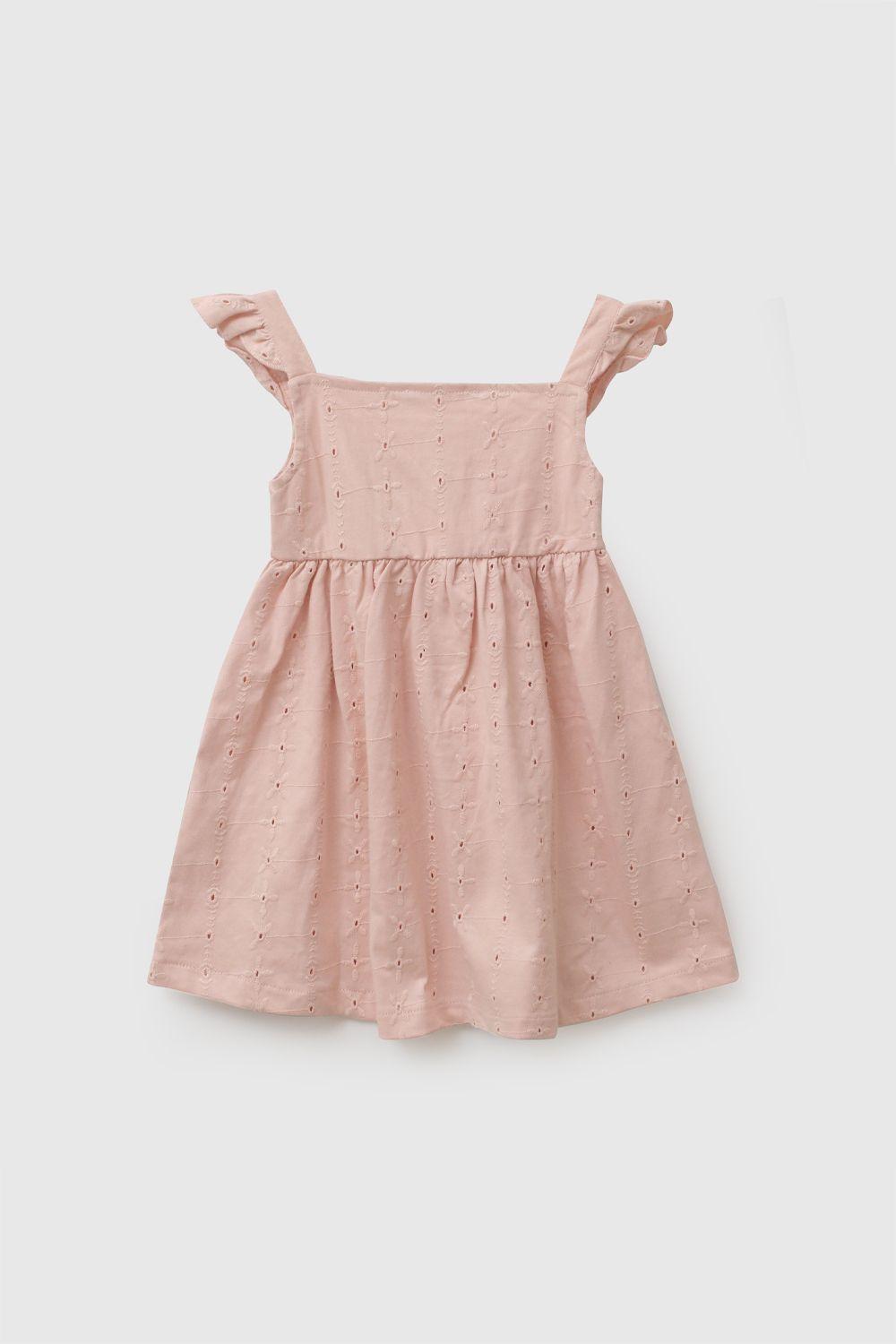 Vestido Rosado Niña 6-9M a 4-5A Colloky-2