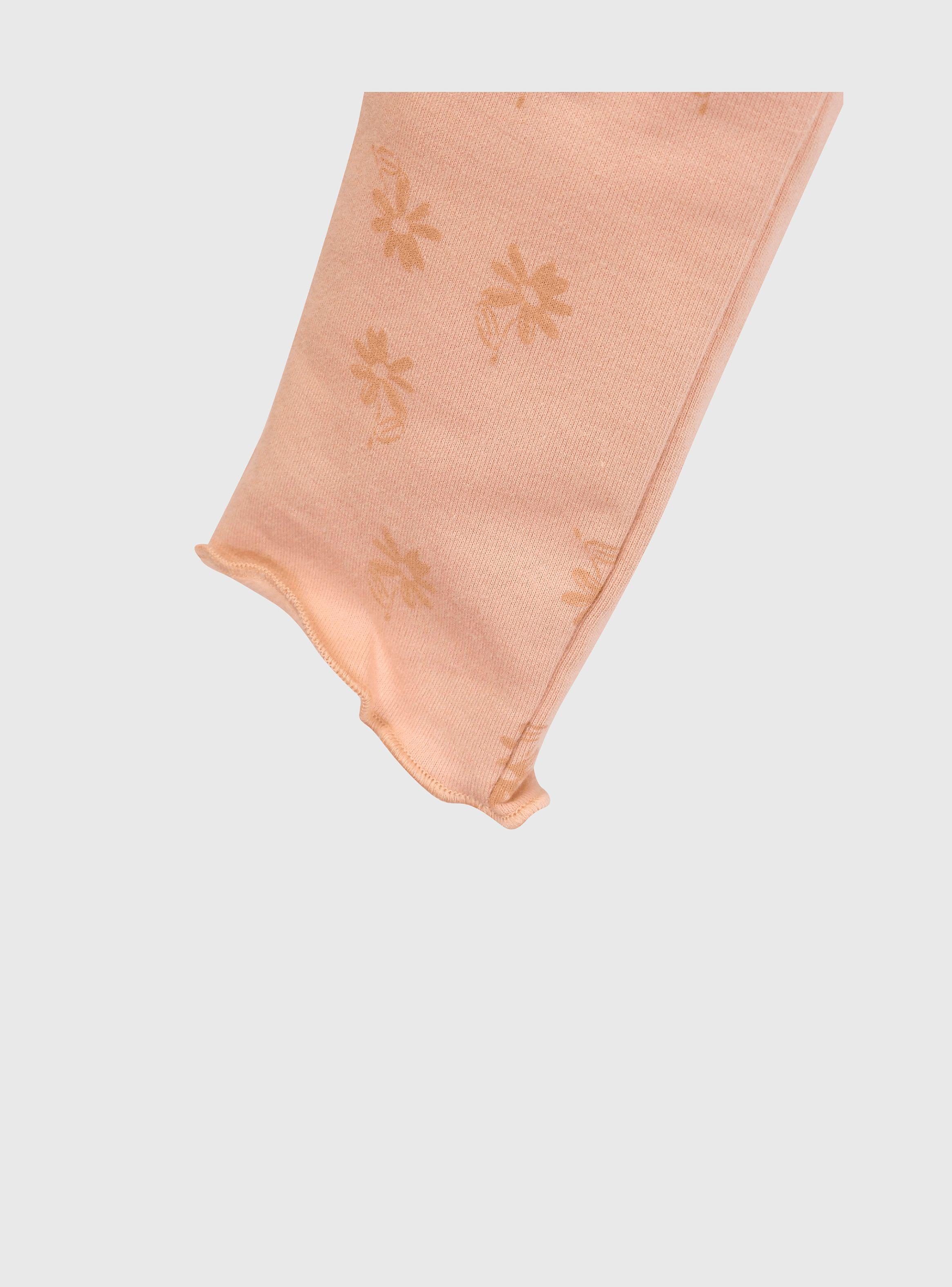 Pata Forrada Rosada Flores-3