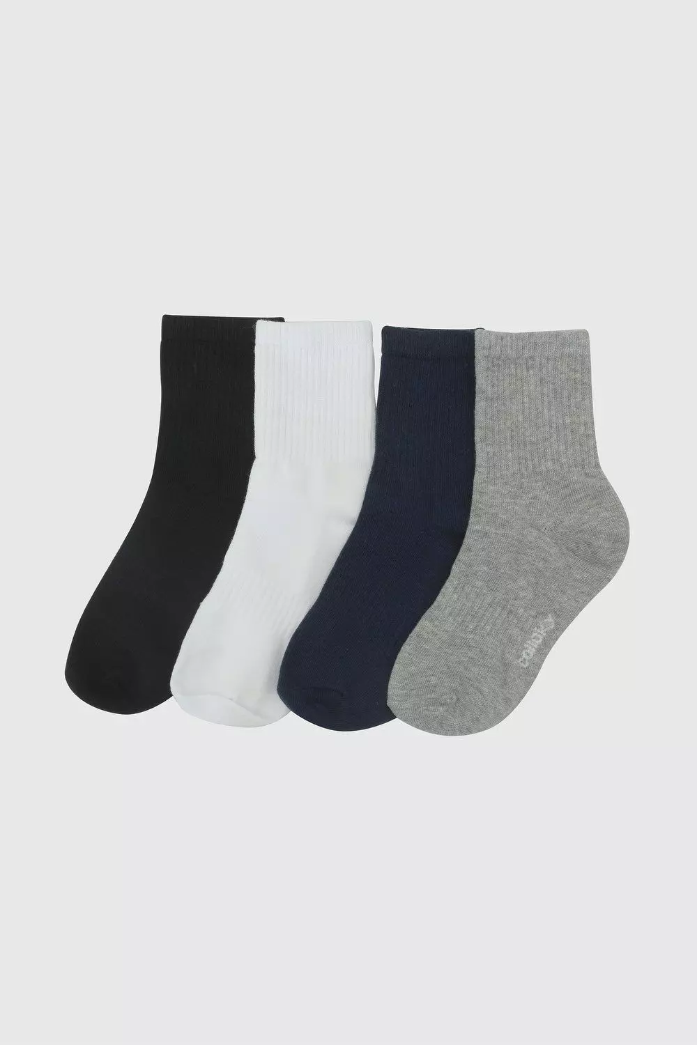 Calcetin 3/4 Niño Negro 8092 Colloky-0