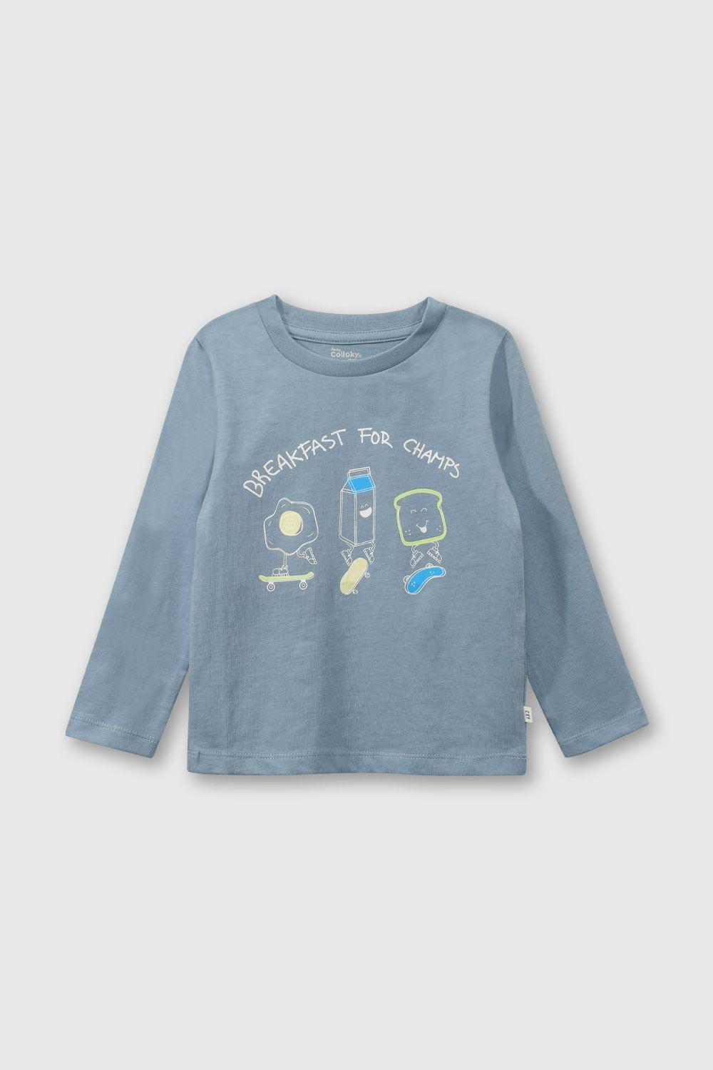 Polera Celeste de Niño-0