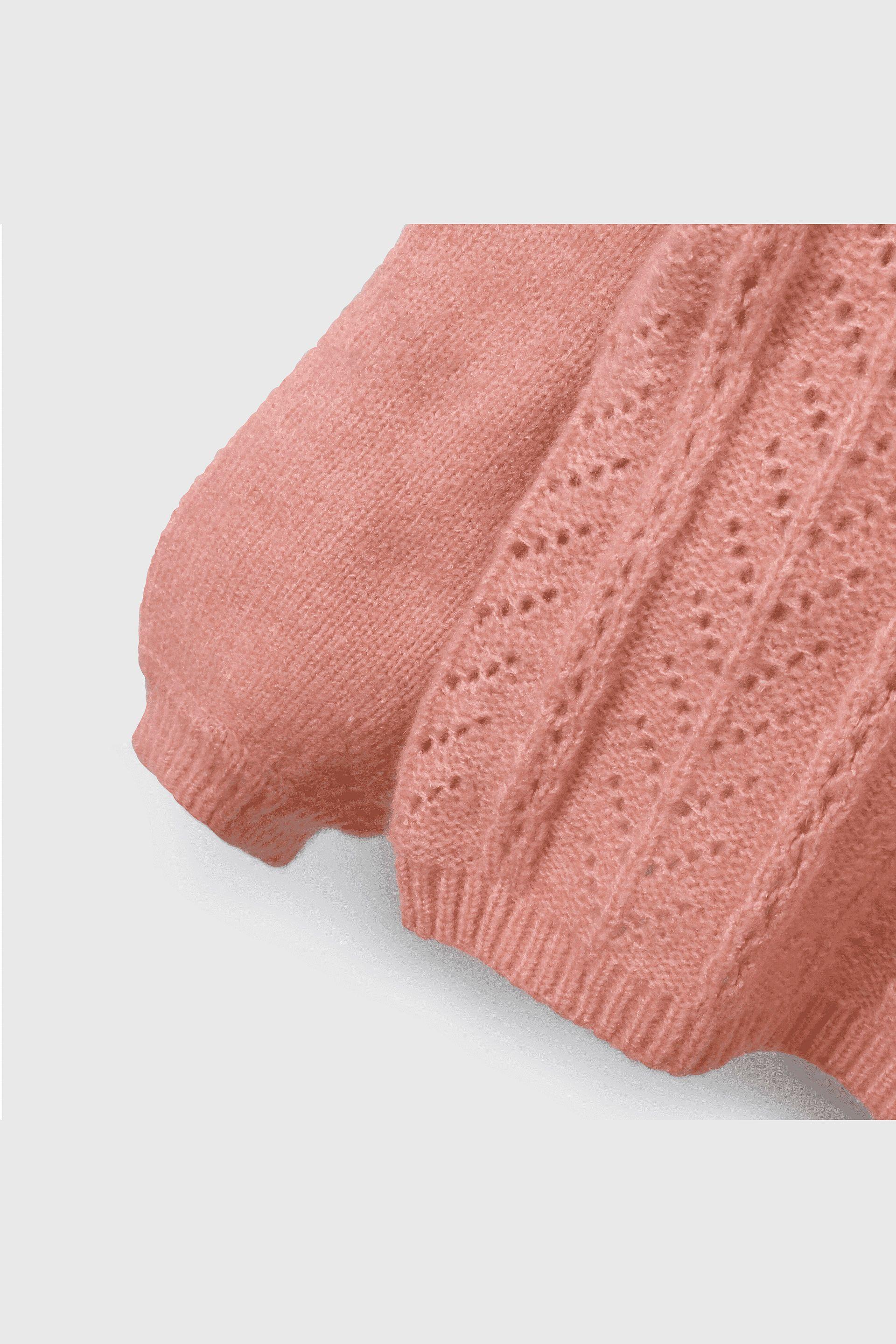 Sweater Rosado Cuello-3