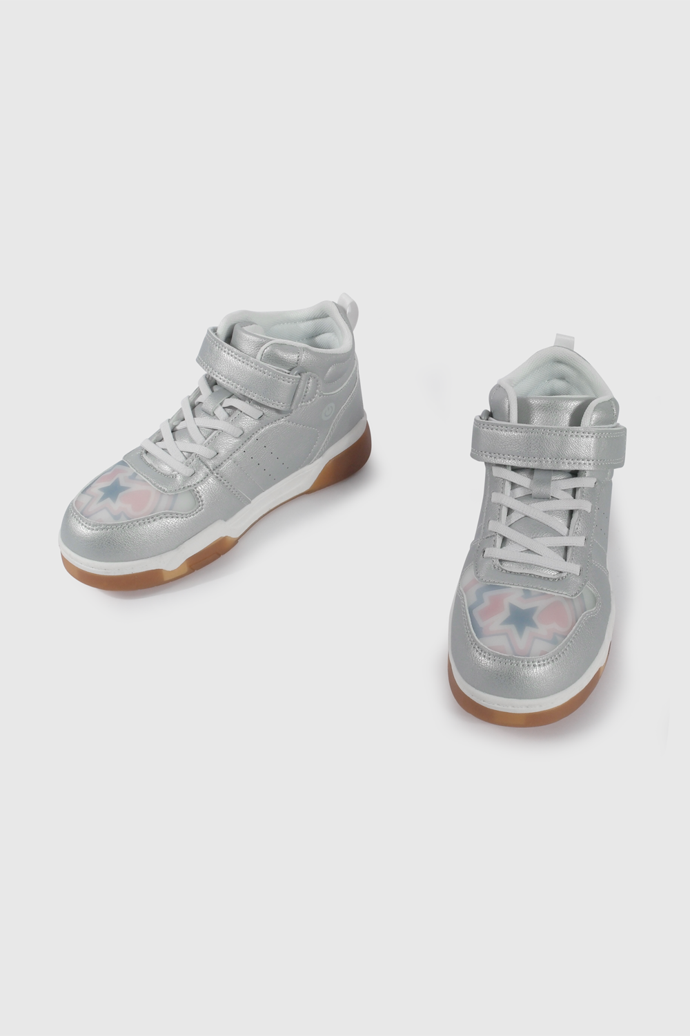 Zapatilla Niña Plateado Metalico 57528 Colloky-3