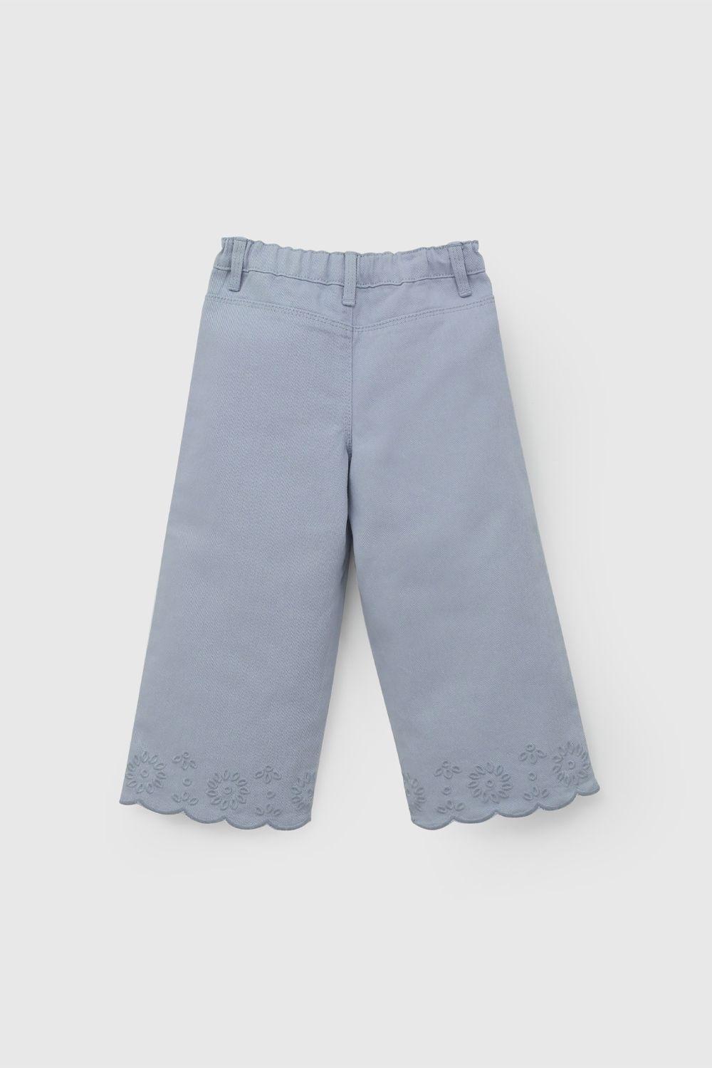 Pantalón Niña Celeste 58001 Colloky-1