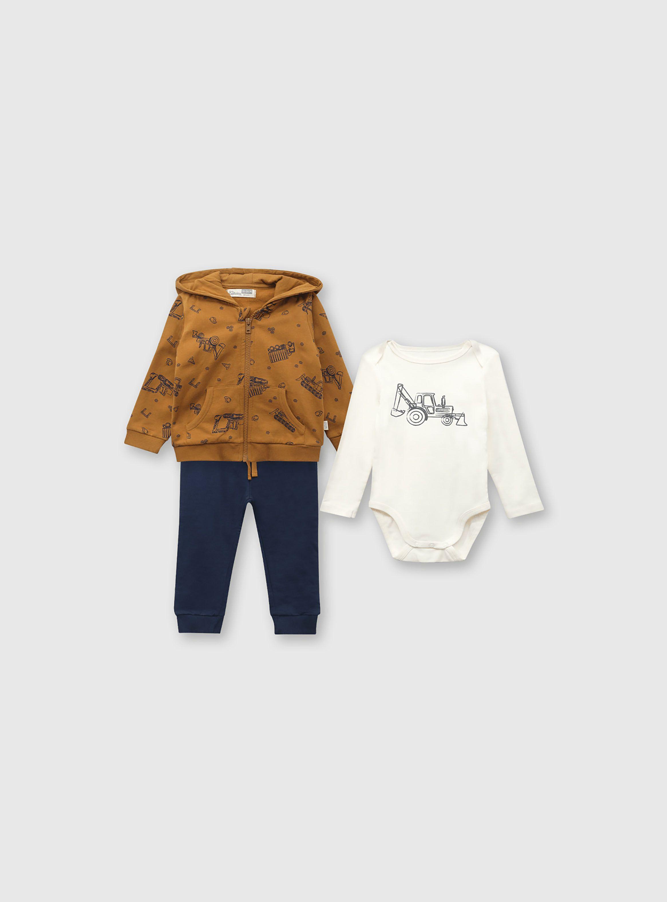 Set Poleron/Body Niño Azul 53117 Colloky-0