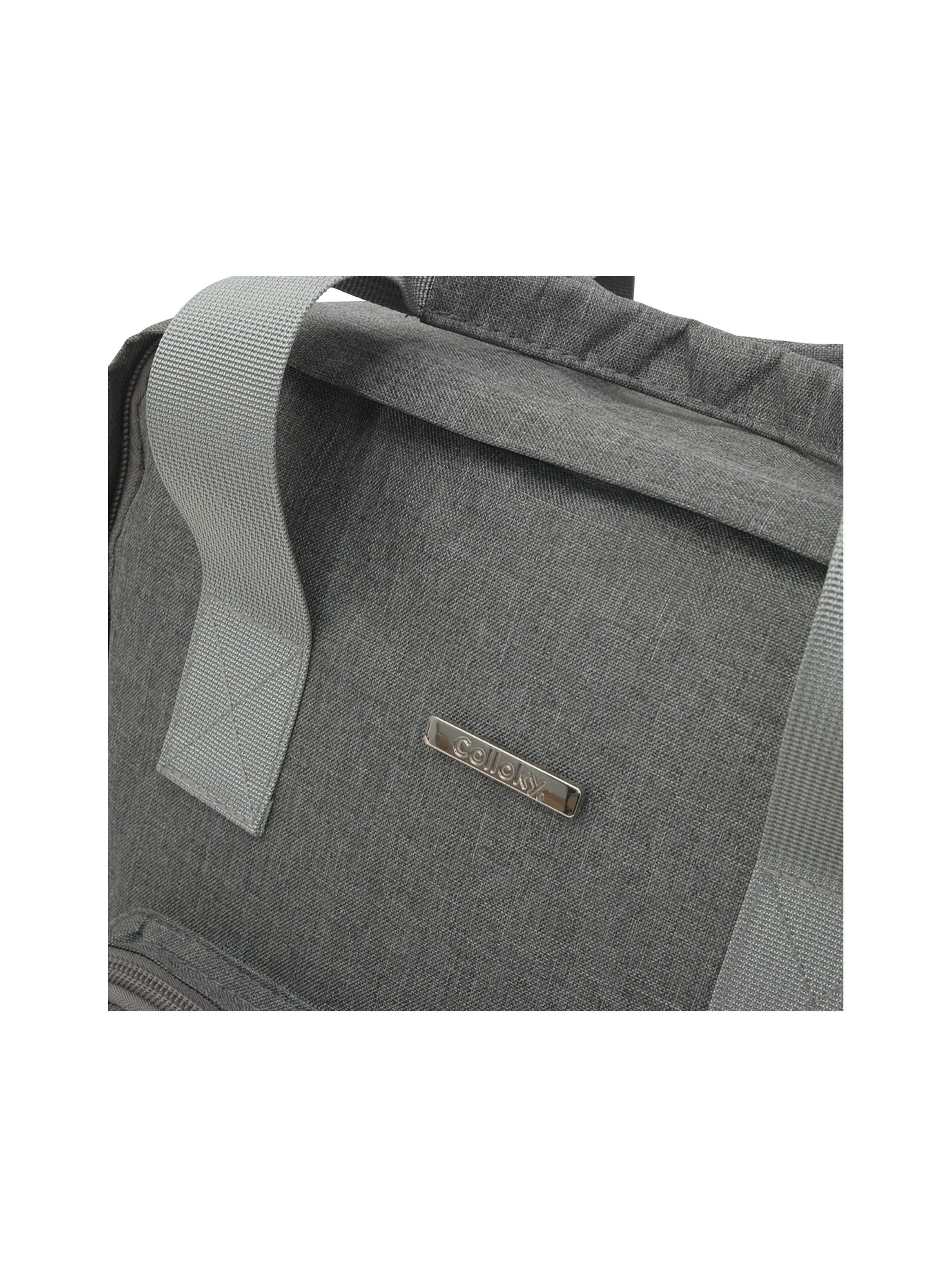 Mochila Unisex Gris (Talla Única) Colloky-2