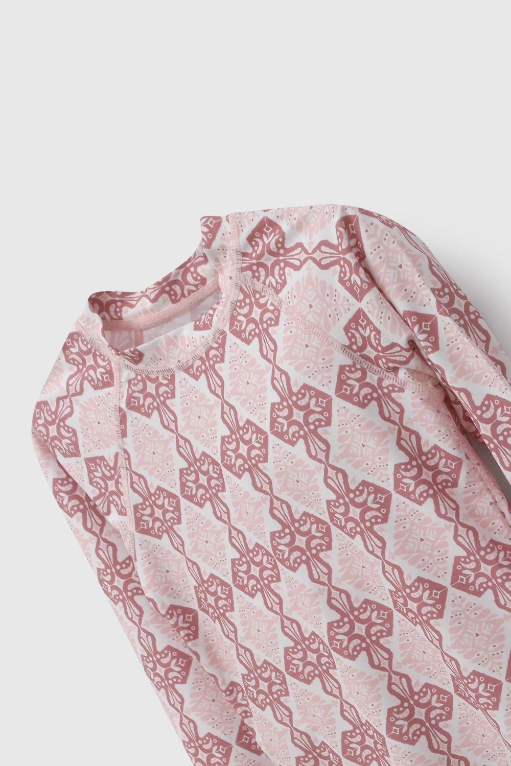 Polera Playa UV Estampado De Niña POLY0235V26-2