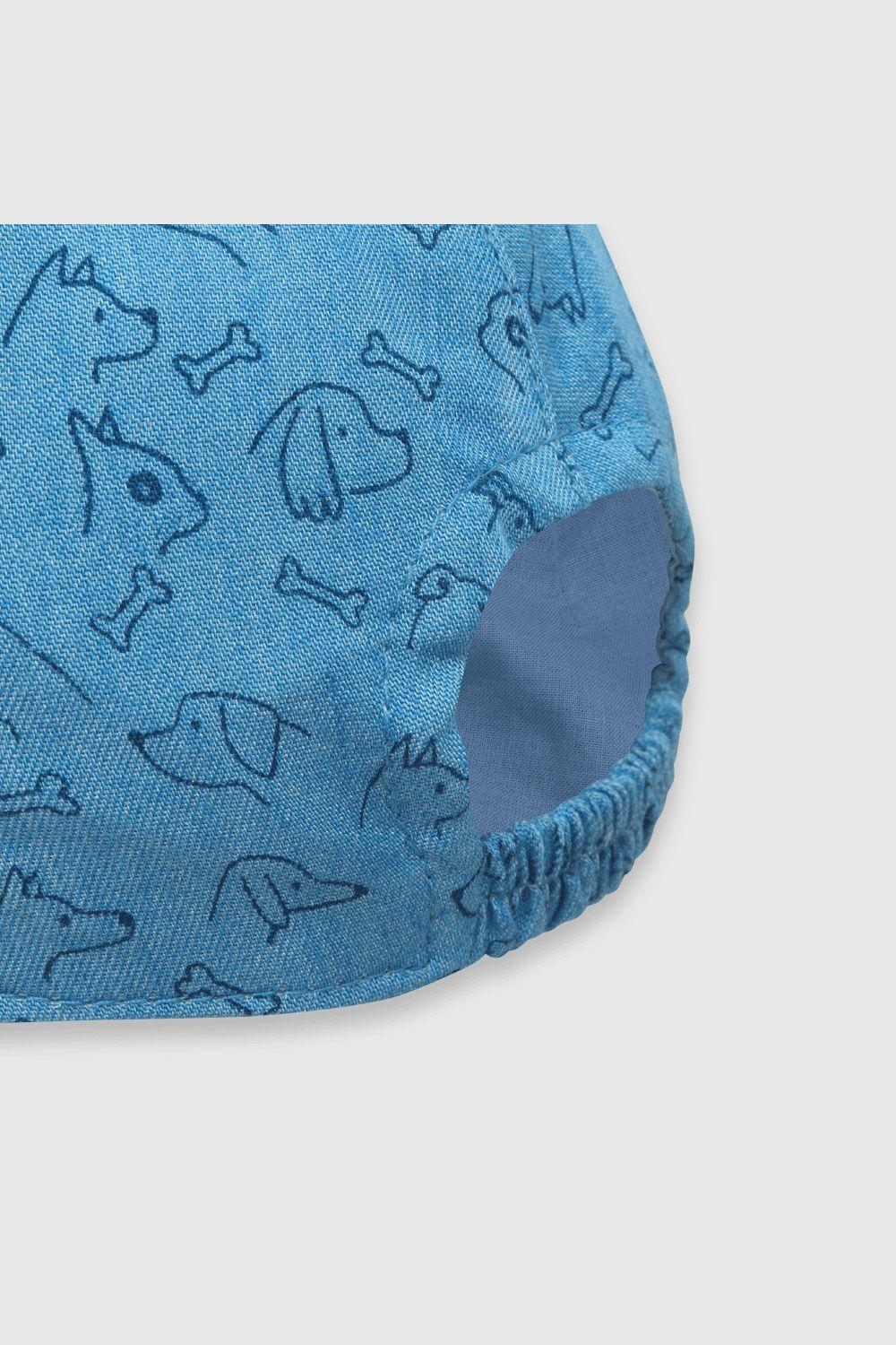 Jockey de bebé niño de mezclilla denim (0 a 9 meses)-2