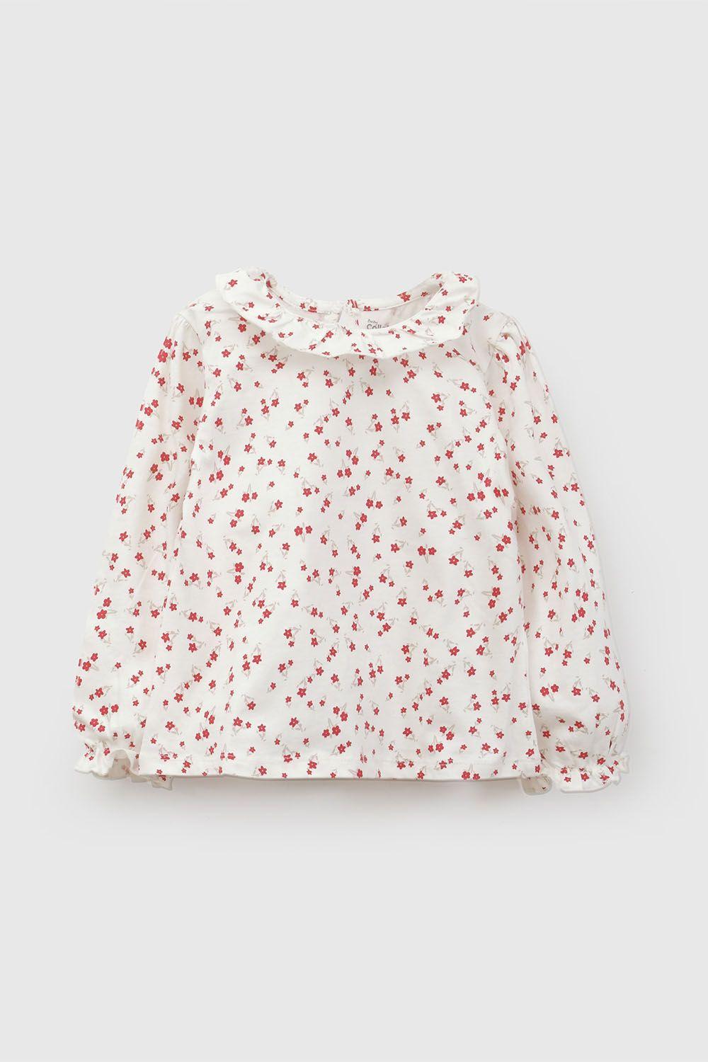 Polera Niña Blanco 7726 Colloky-0