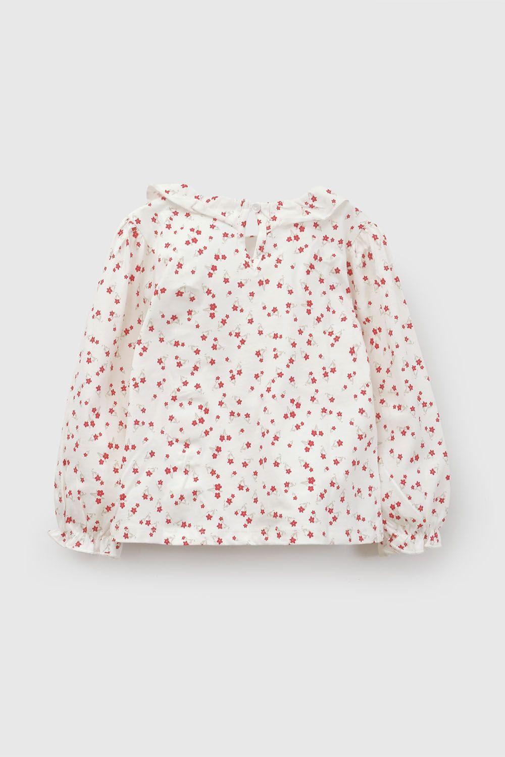 Polera Niña Blanco 7726 Colloky-1