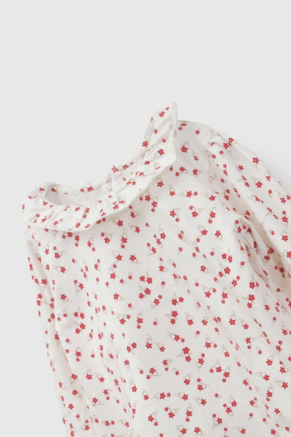 Polera Niña Blanco 7726 Colloky-2