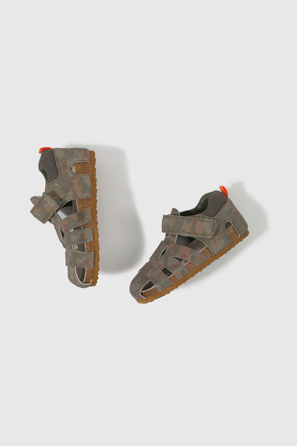 Sandalia Colección Niño Verde 43110292V25-3