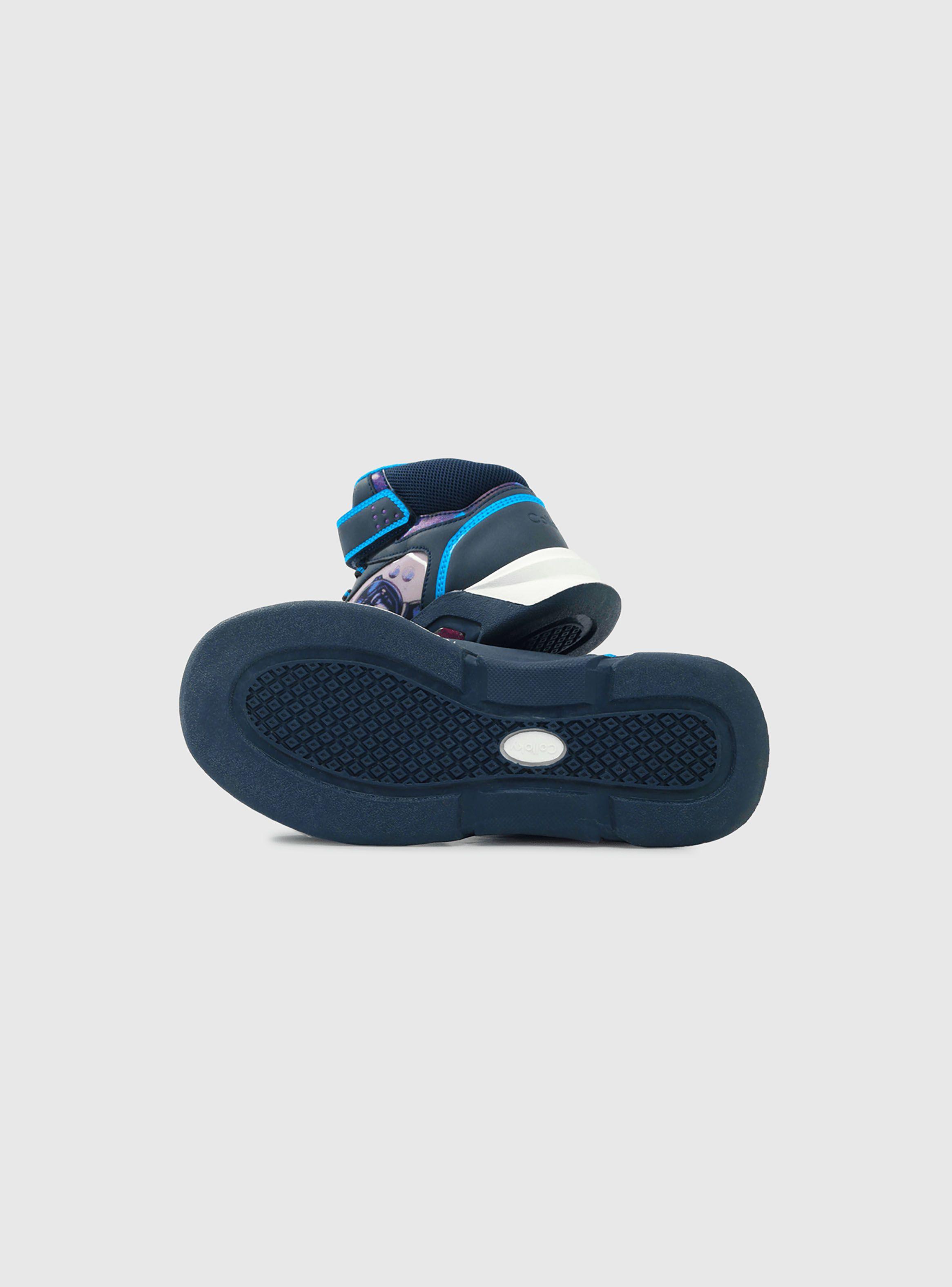 Zapatilla luces Niño Azul 50086 Colloky-2