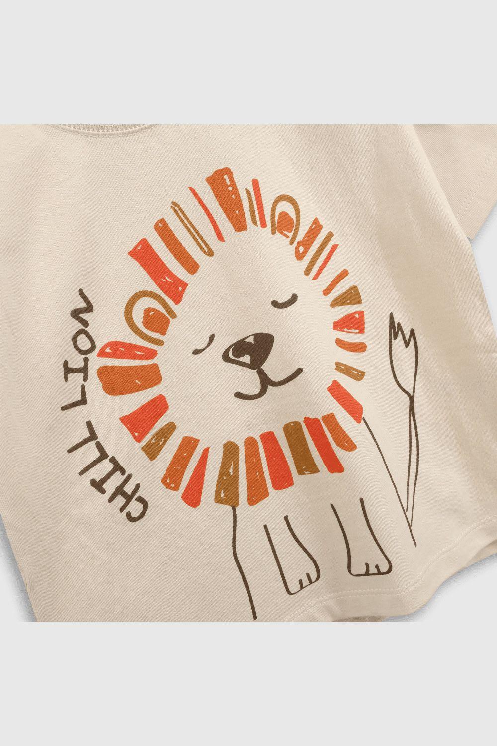 Polera Every day Niño Beige P1JE7975V25-2