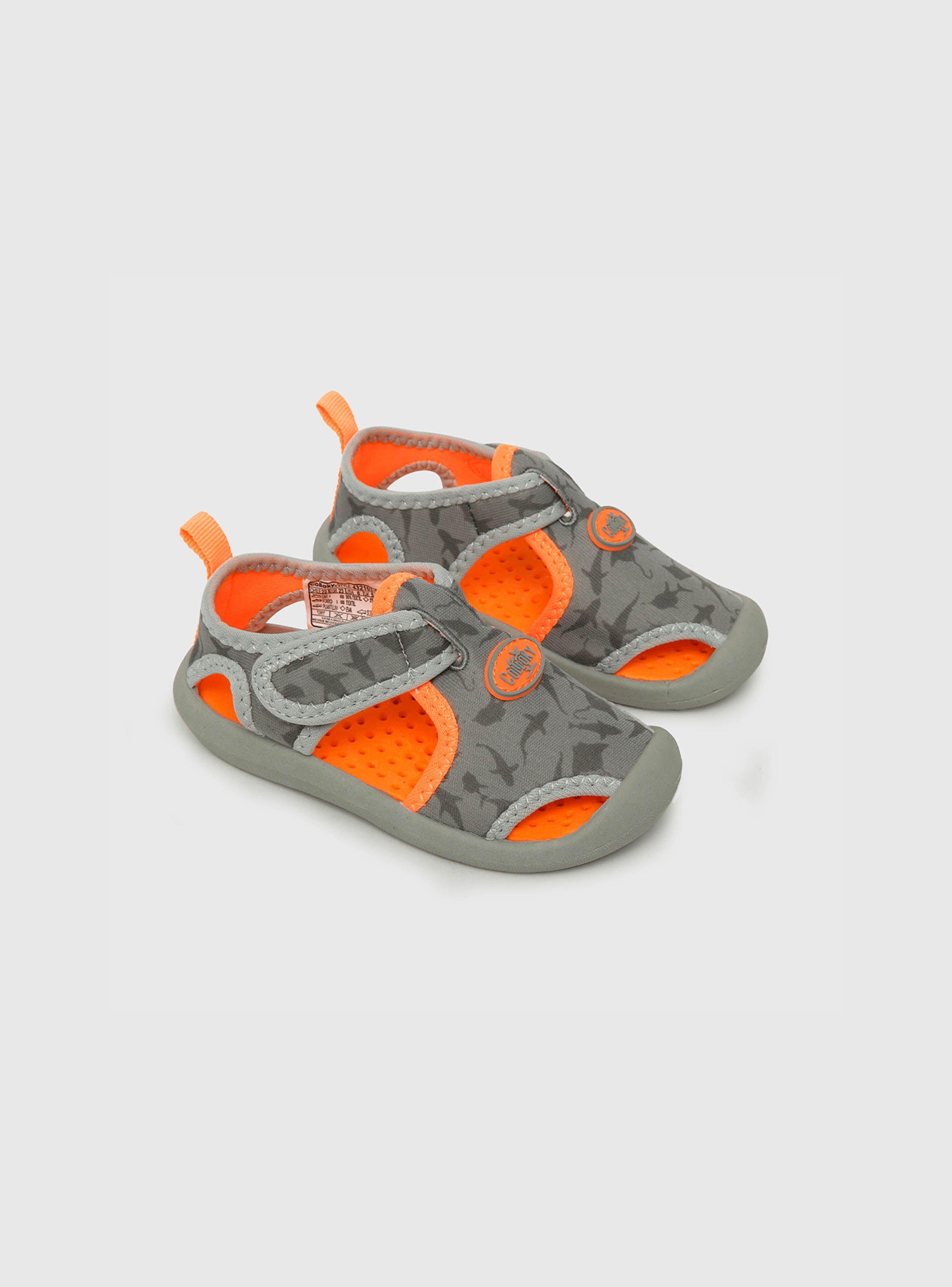 Aqua De Niño Sock Pattern Gris (21 A 27) Colloky-0