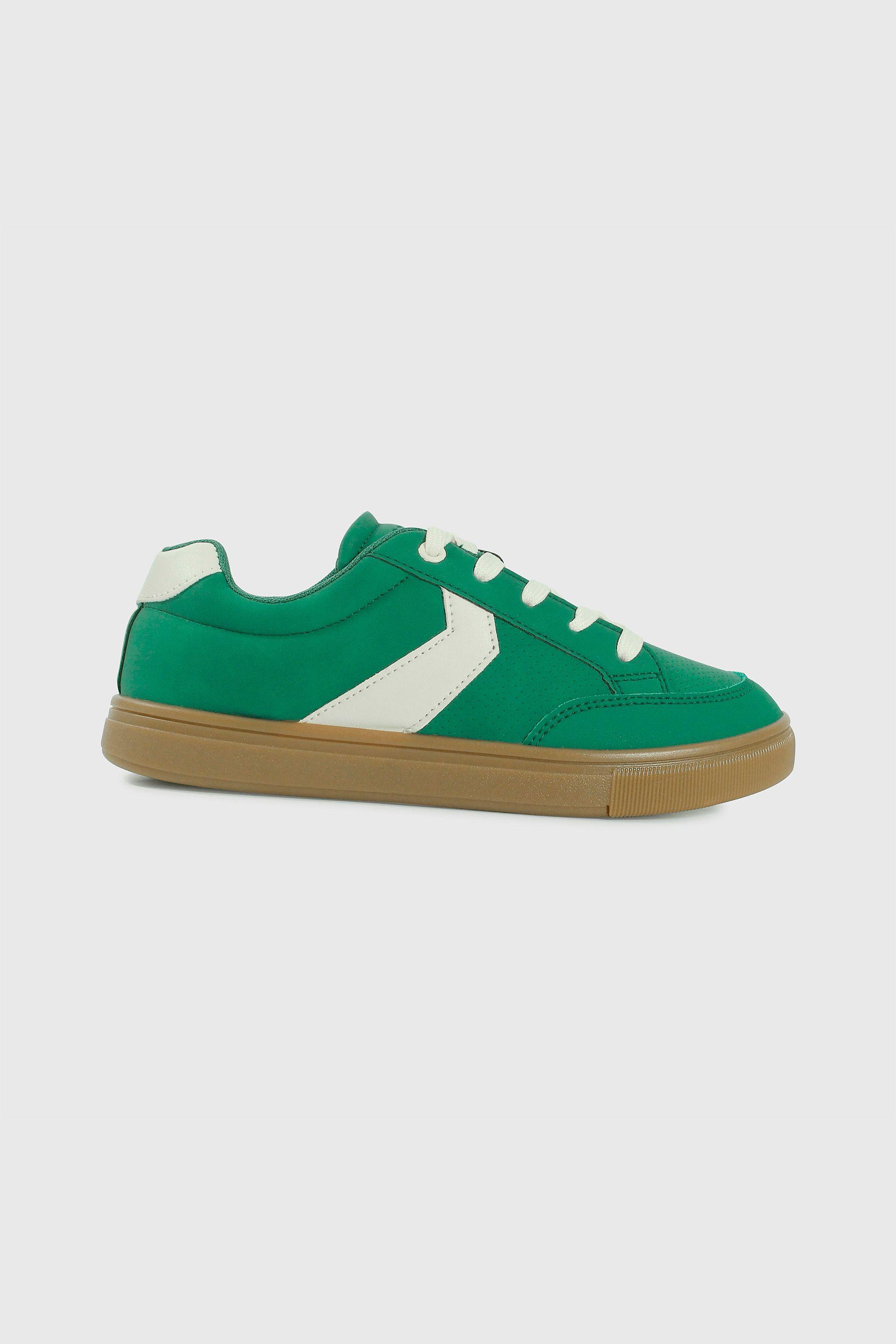 Zapatilla Lifestyle Verde de Niño-2
