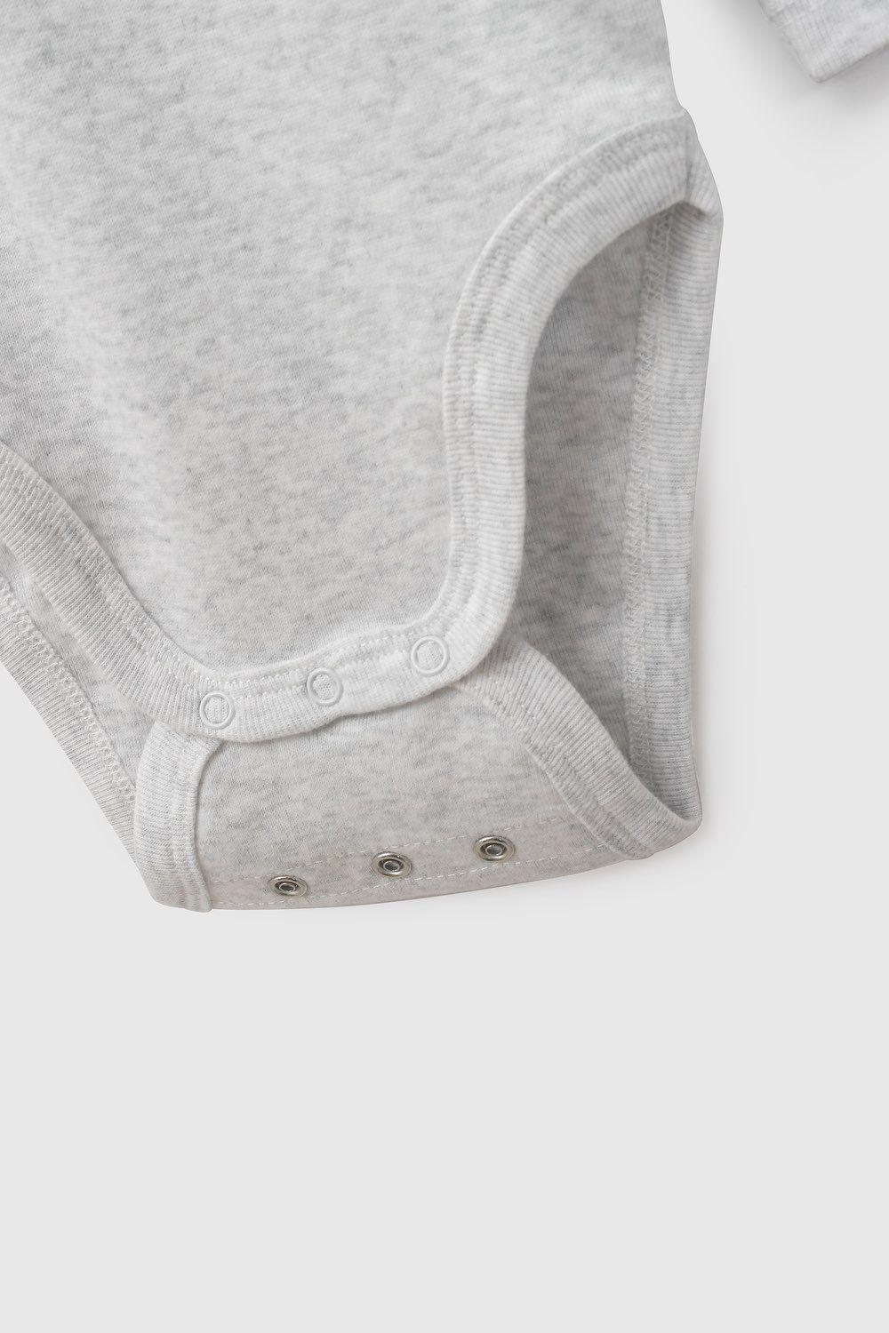 Set Body Niño Gris 8405 Colloky-4