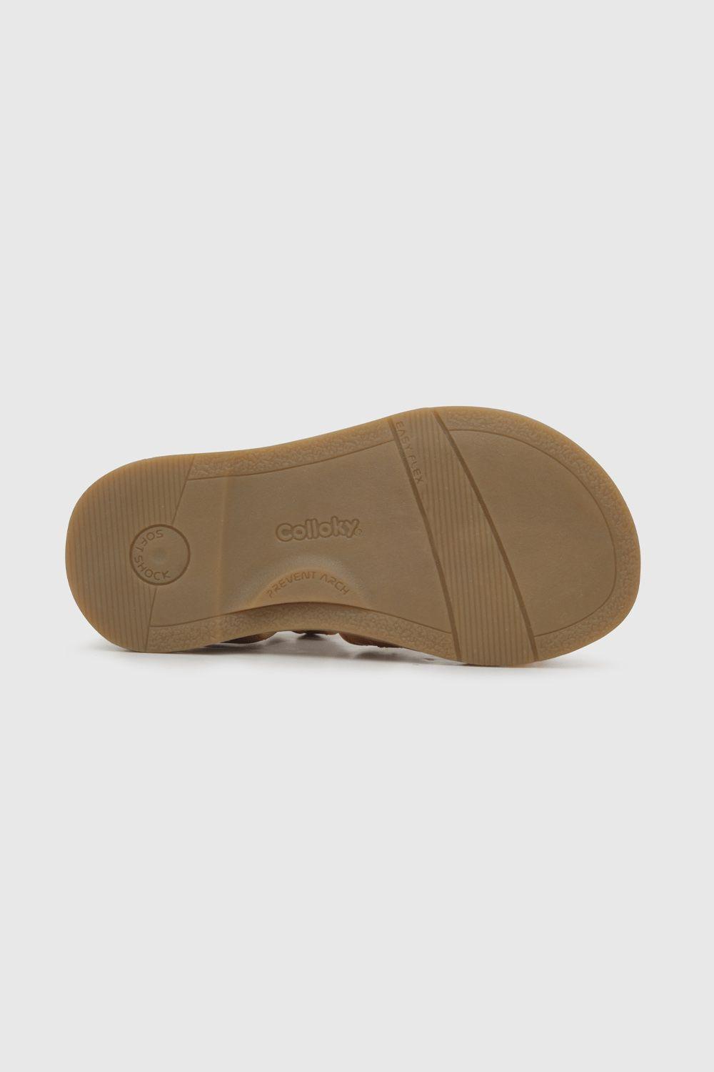 Sandalia De Niñas Étnica Camel (21 A 27)-2