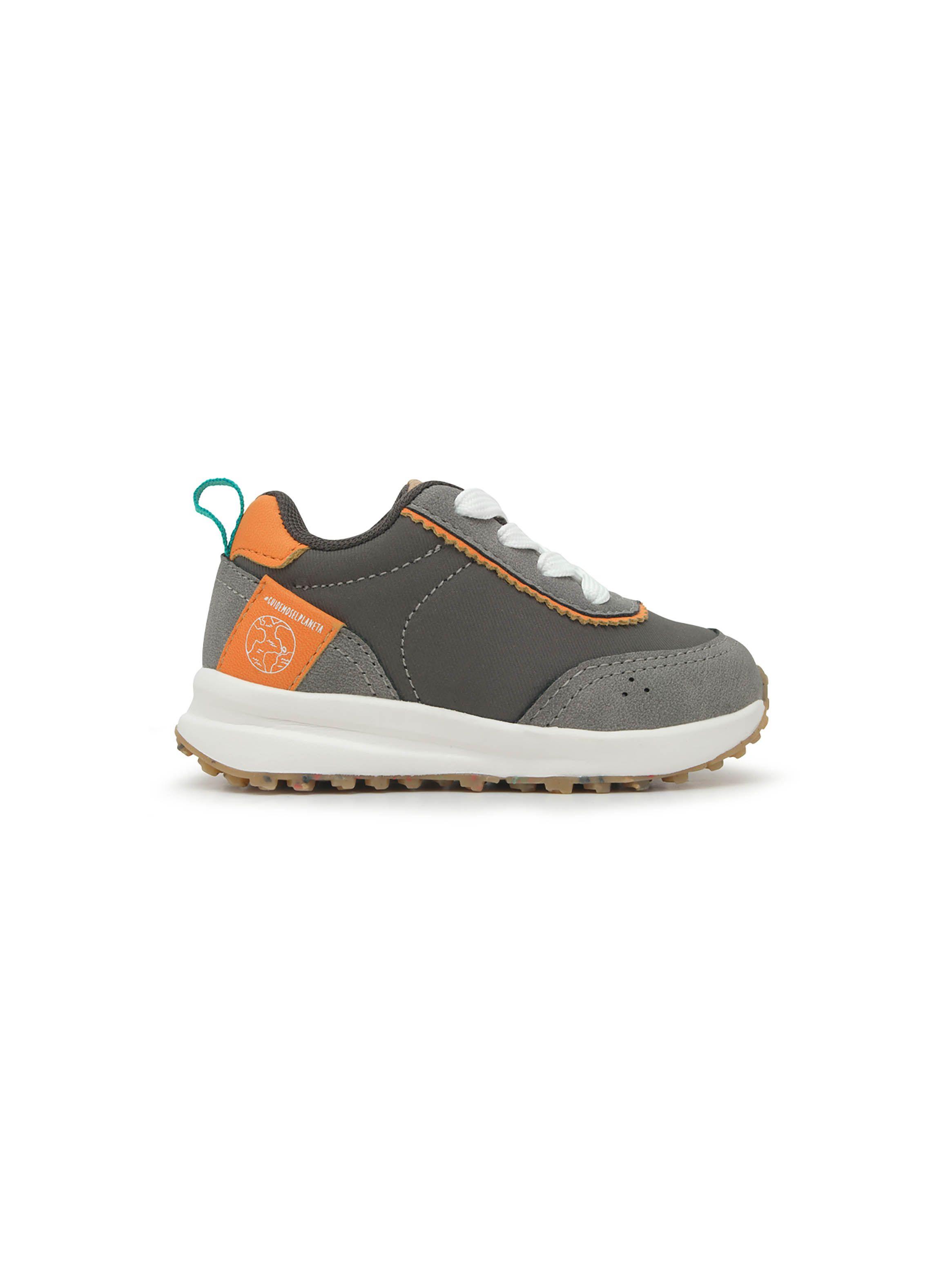 Zapatilla De Niño Urbana Reciclada Gris (21 A 27) Colloky-1