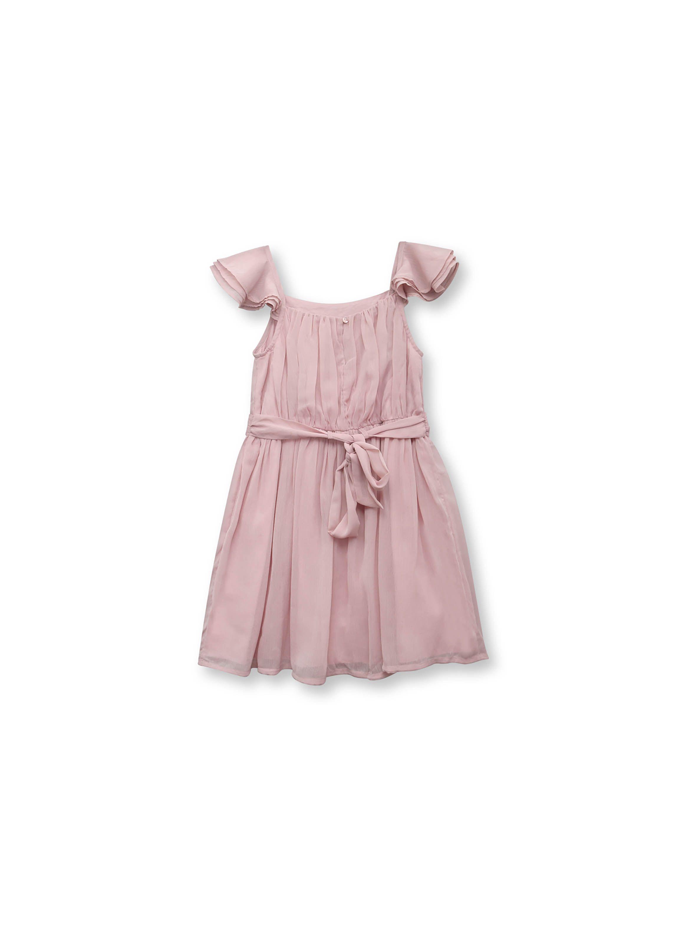 Vestido De Niña Ceremonia Rosado (2 A 12 Años) Colloky-1