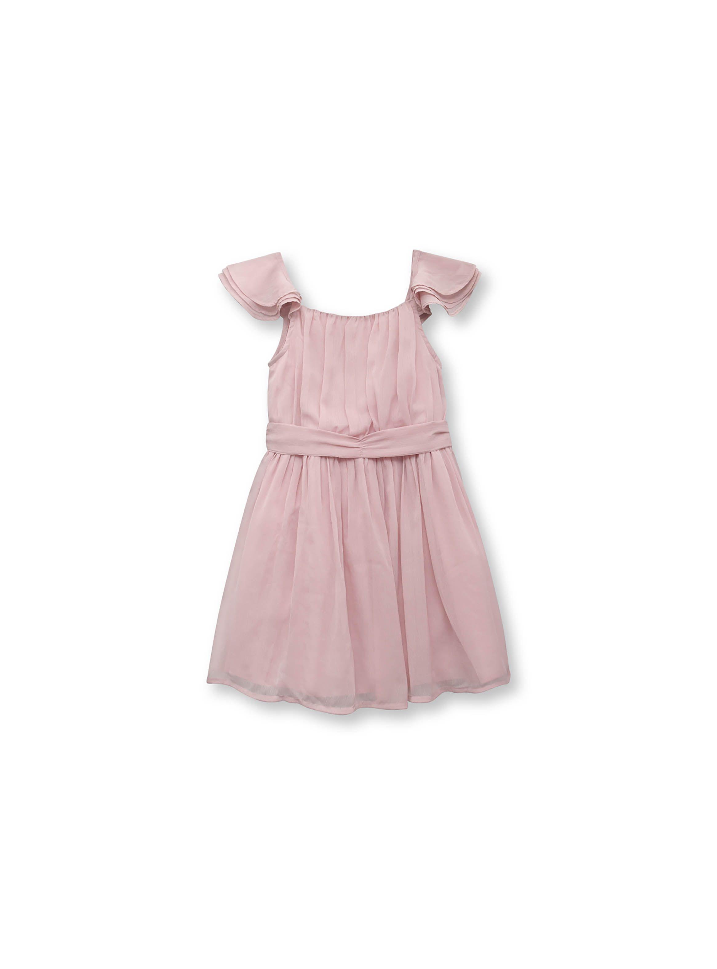 Vestido De Niña Ceremonia Rosado (2 A 12 Años) Colloky-0