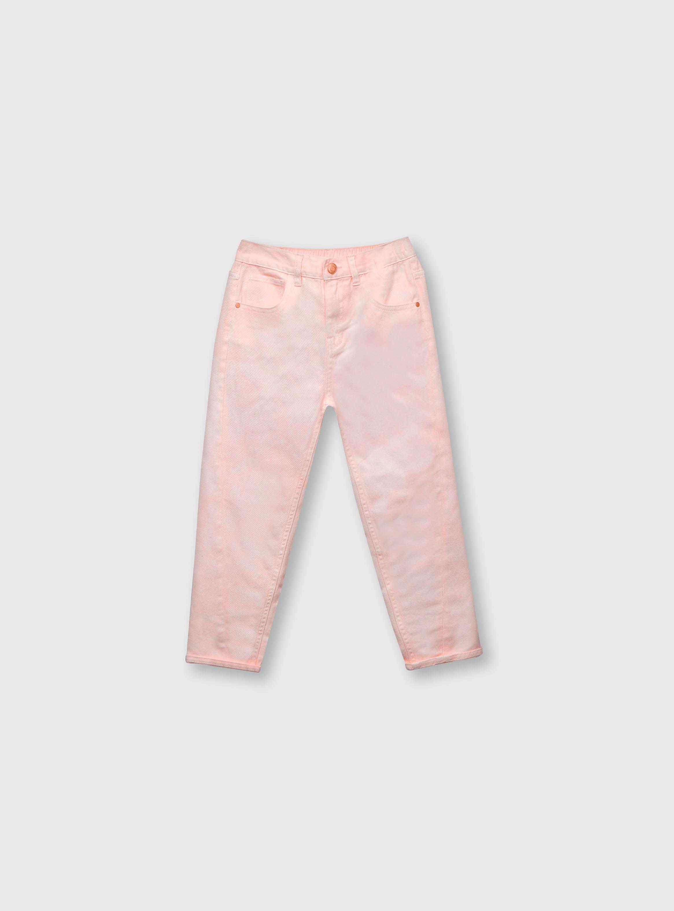 Jeans Niña Rosado (2 A 12 Años) Colloky-0
