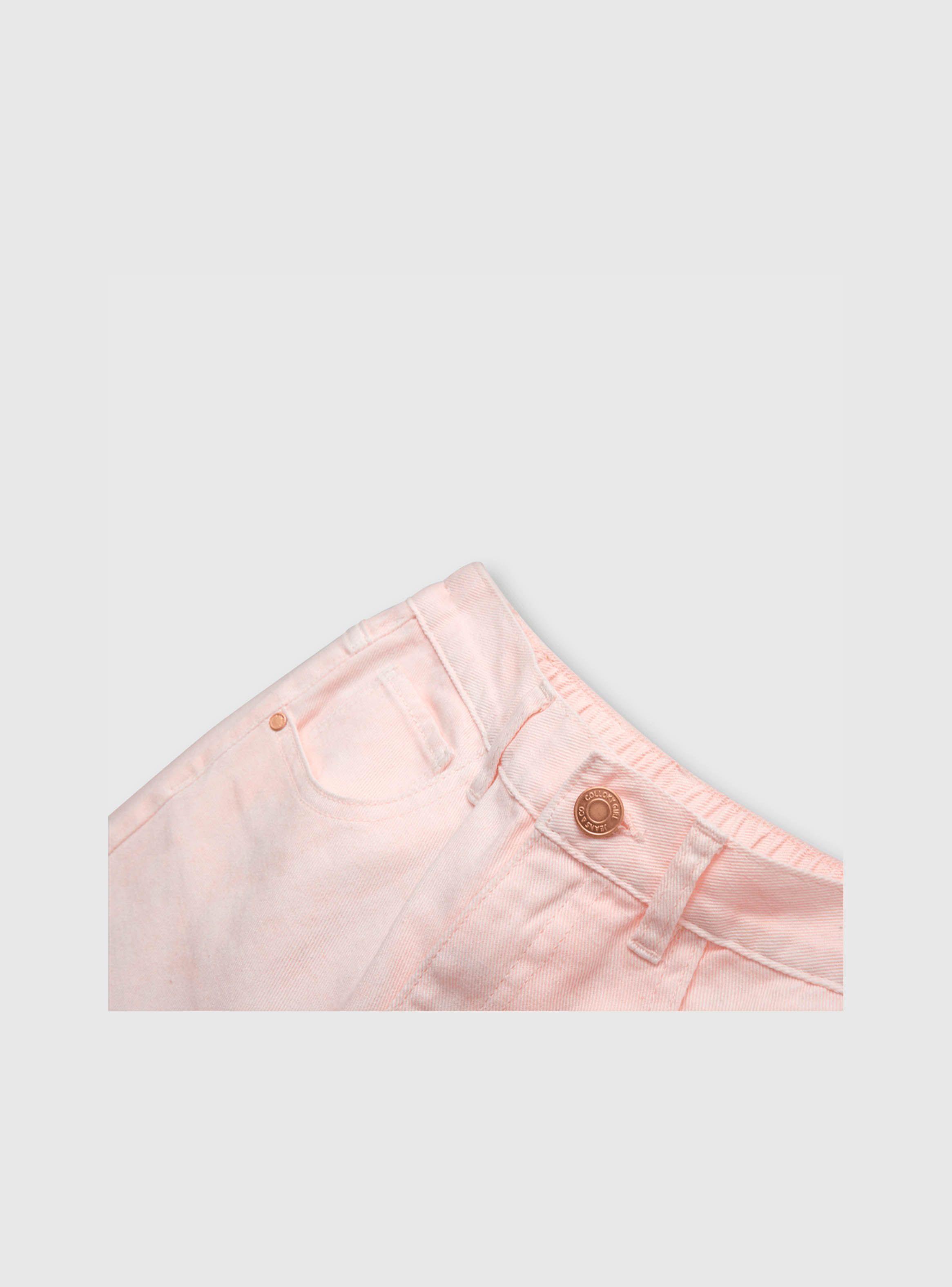 Jeans Niña Rosado (2 A 12 Años) Colloky-2