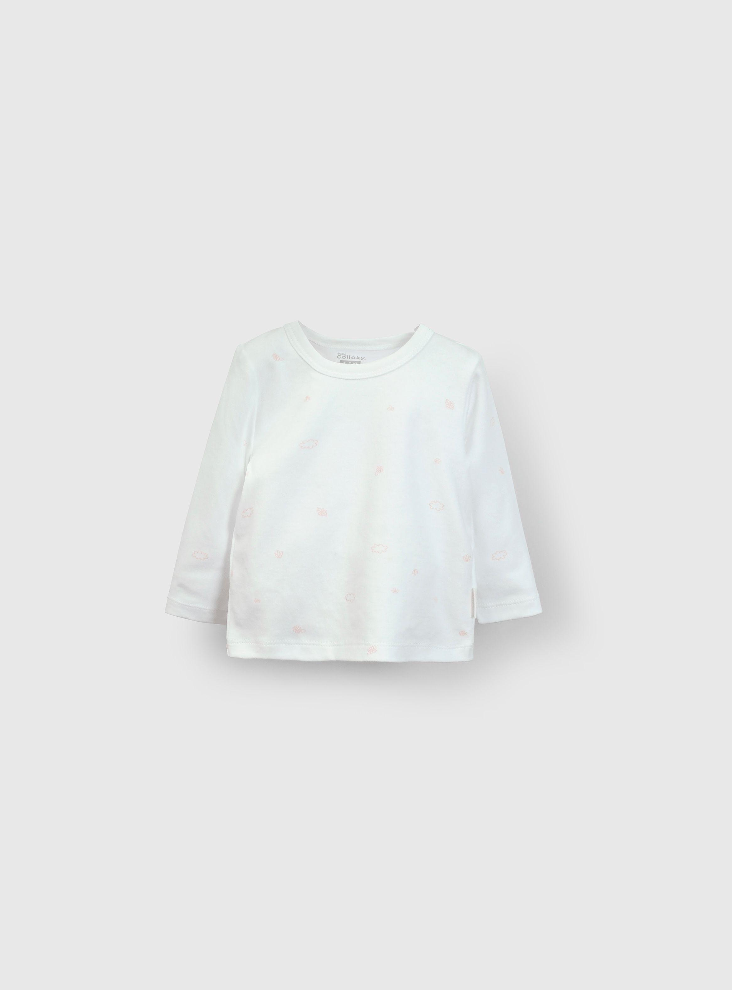 Camiseta baby Niña Rosado 55929 Colloky-3