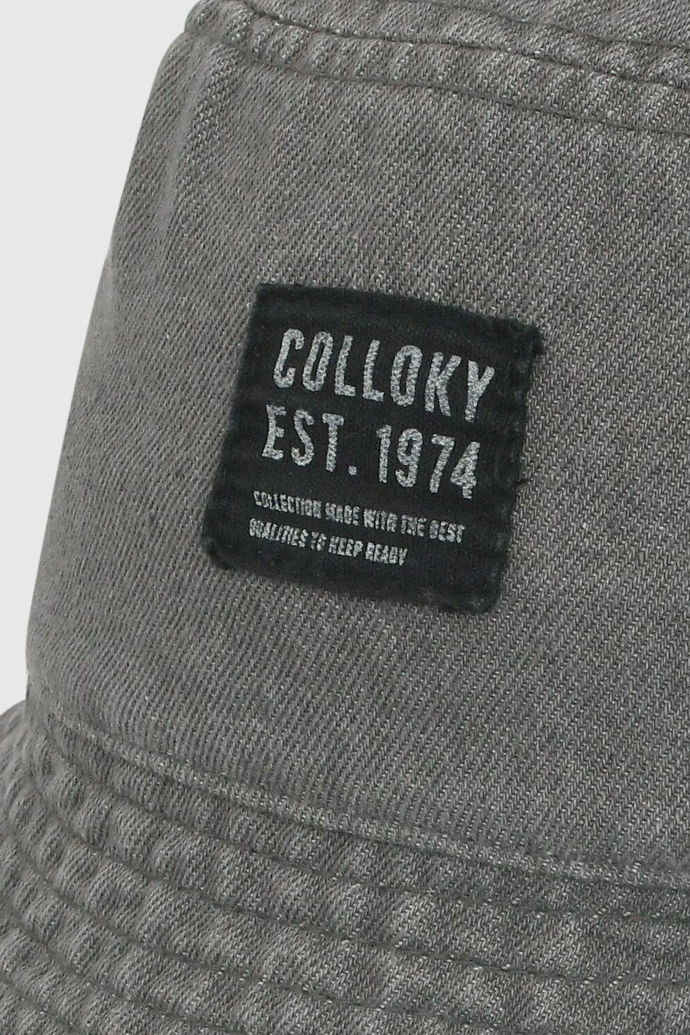 Sombrero Algodón Gris Niño 2/4A - 10/12A Colloky-2