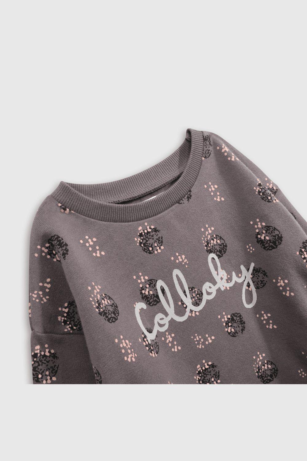 Polerón Gris de Niña-2