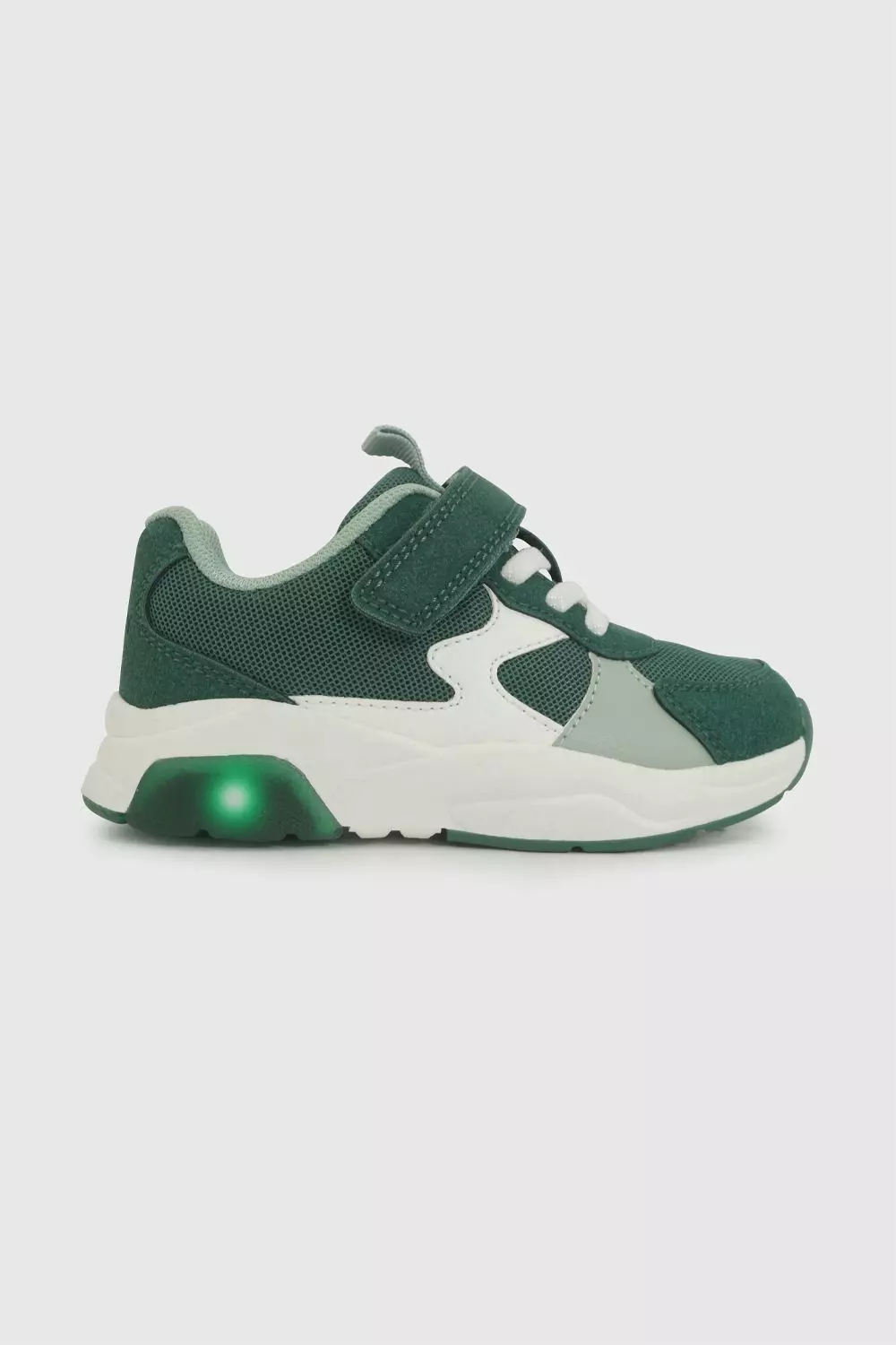 Zapatilla Luces Verde Niño 21-27 Colloky-1