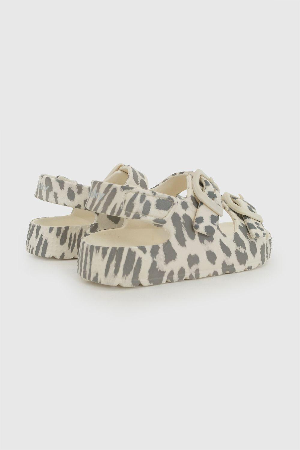 Sandalia Estampada Multicolor Niña 21-27 Colloky-4
