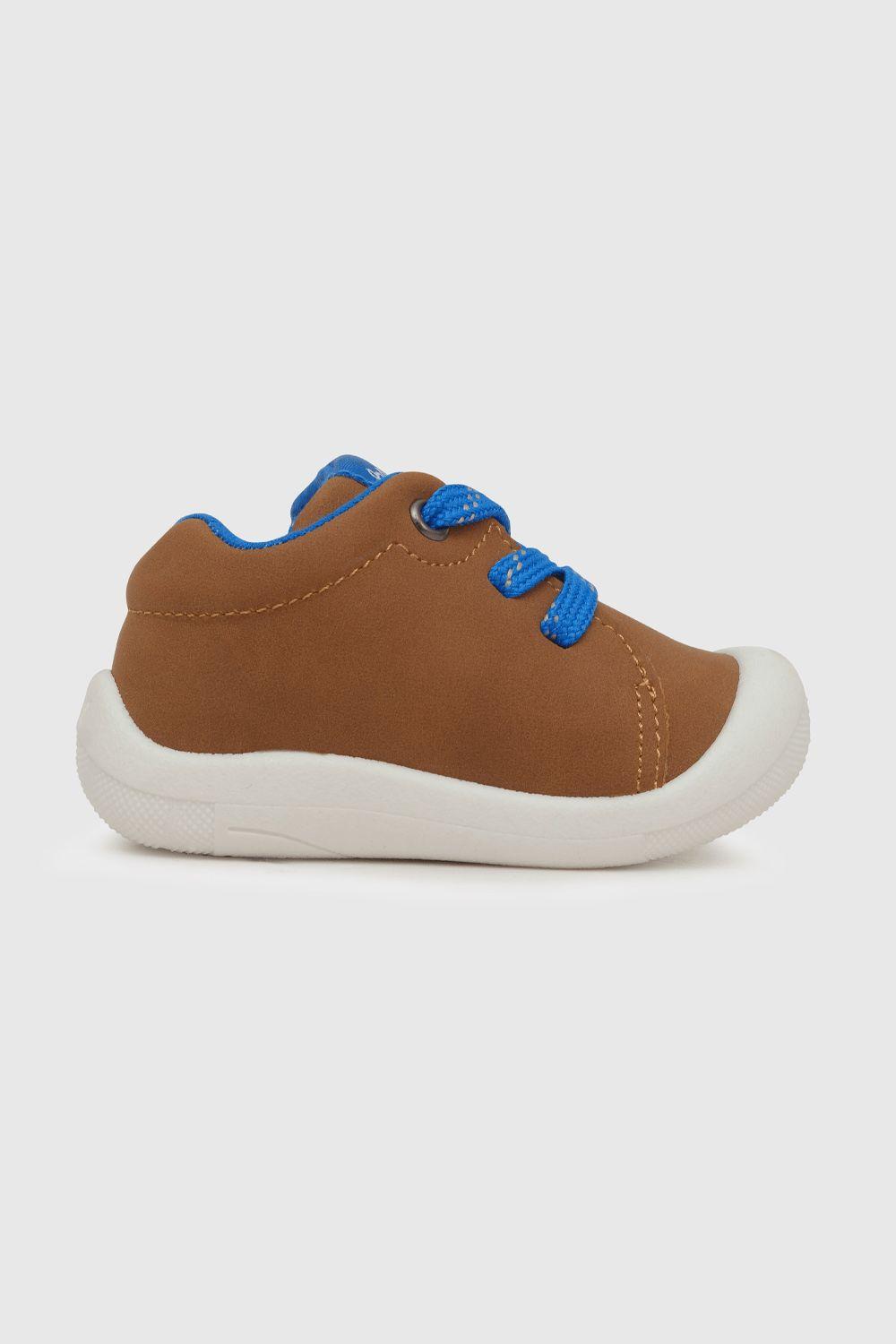 Zapato de bebé niño camel (17 a 20)-1