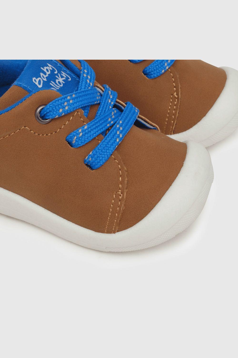 Zapato de bebé niño camel (17 a 20)-4