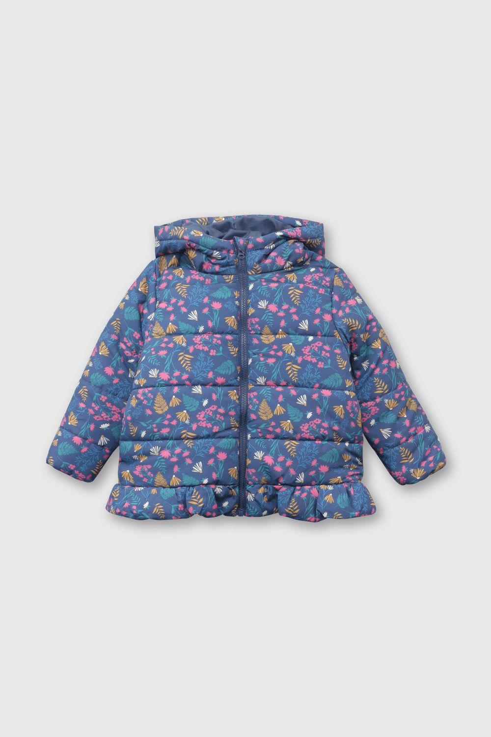 Parka Azul de Niña-0