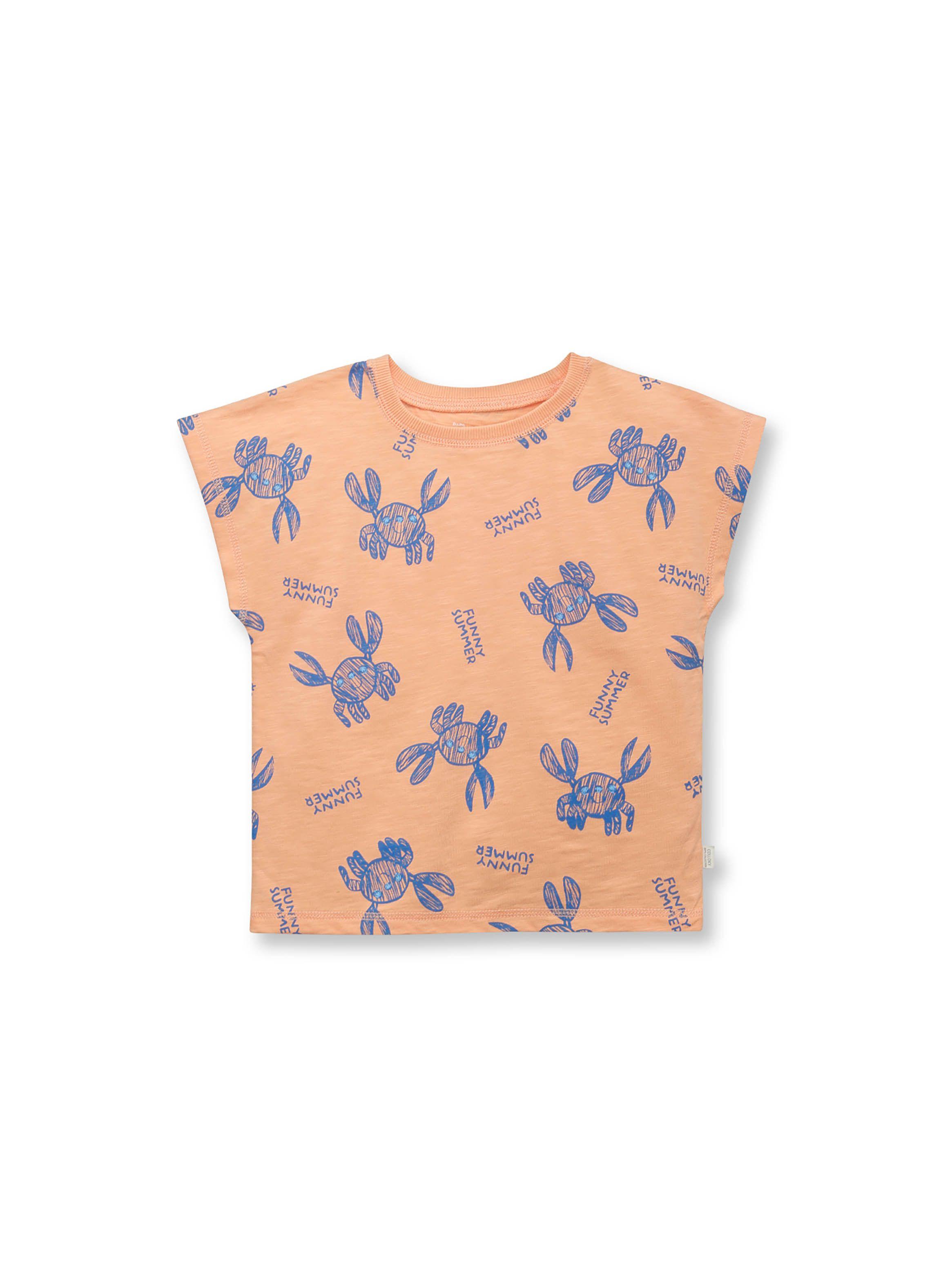 Polera De Bebé Niño Jaibas Salmón (3 A 36 Meses) Colloky-0