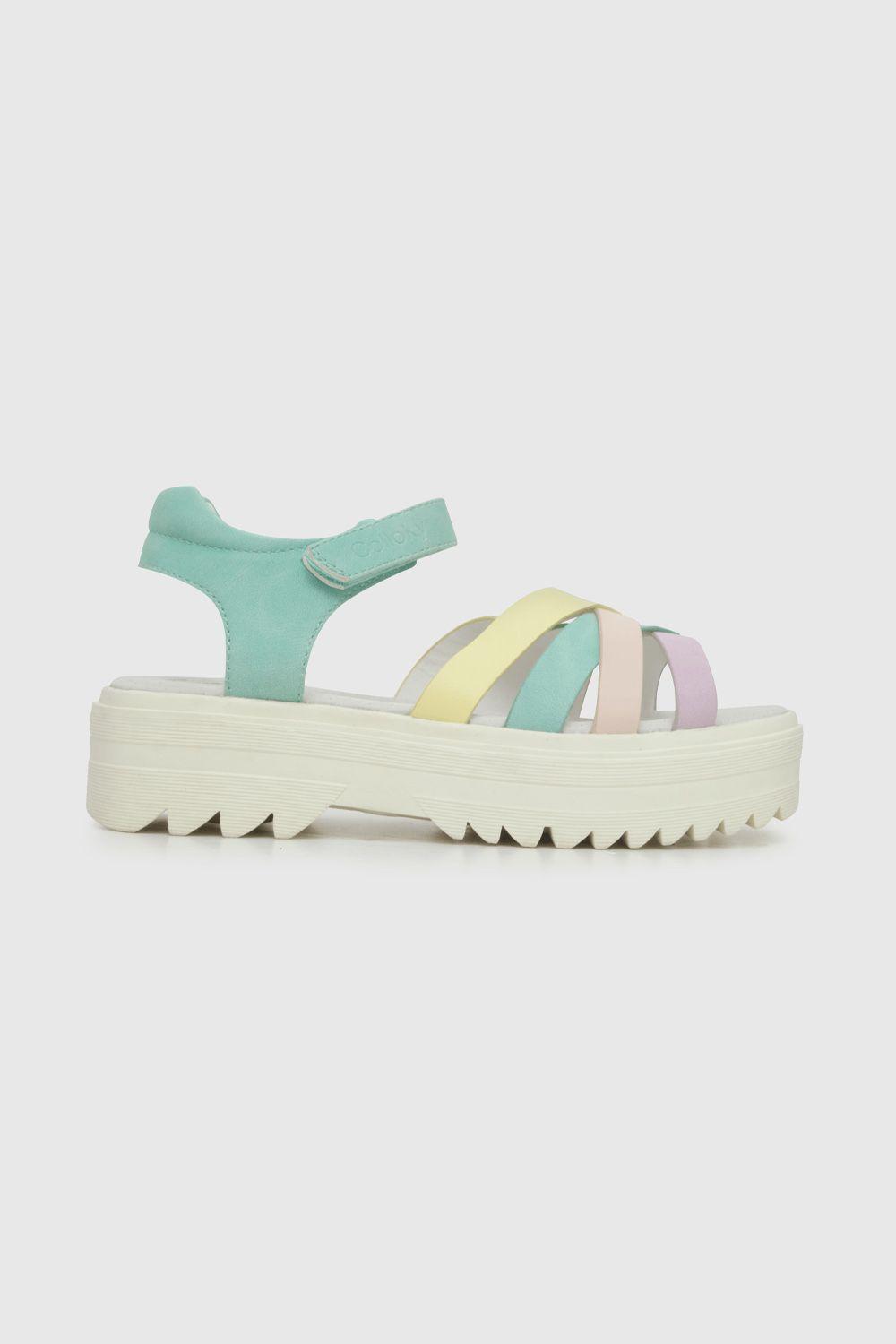 Sandalia Multicolor de Niña-1