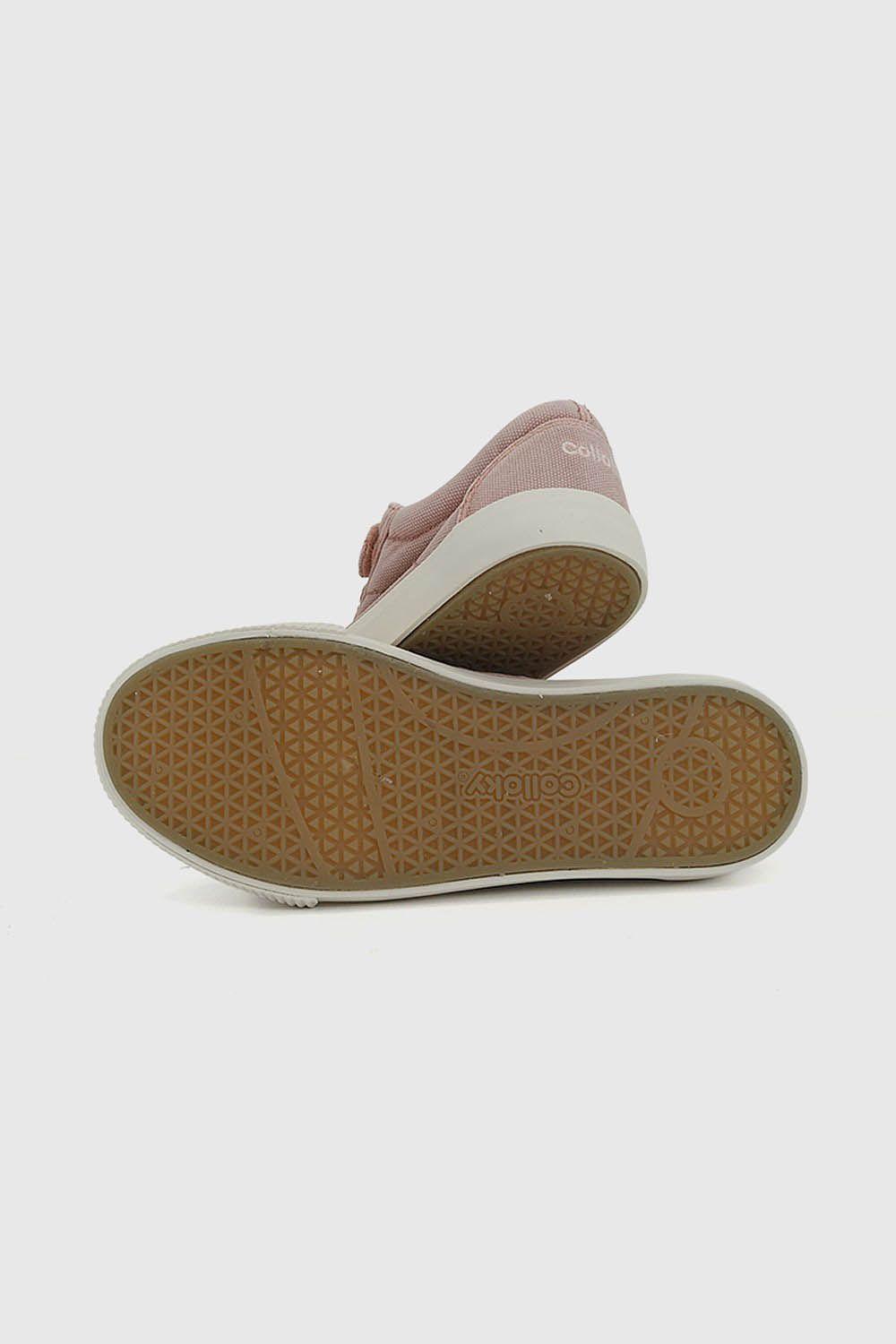Zapatilla Lona Rosada Niña 28-33 Colloky-2