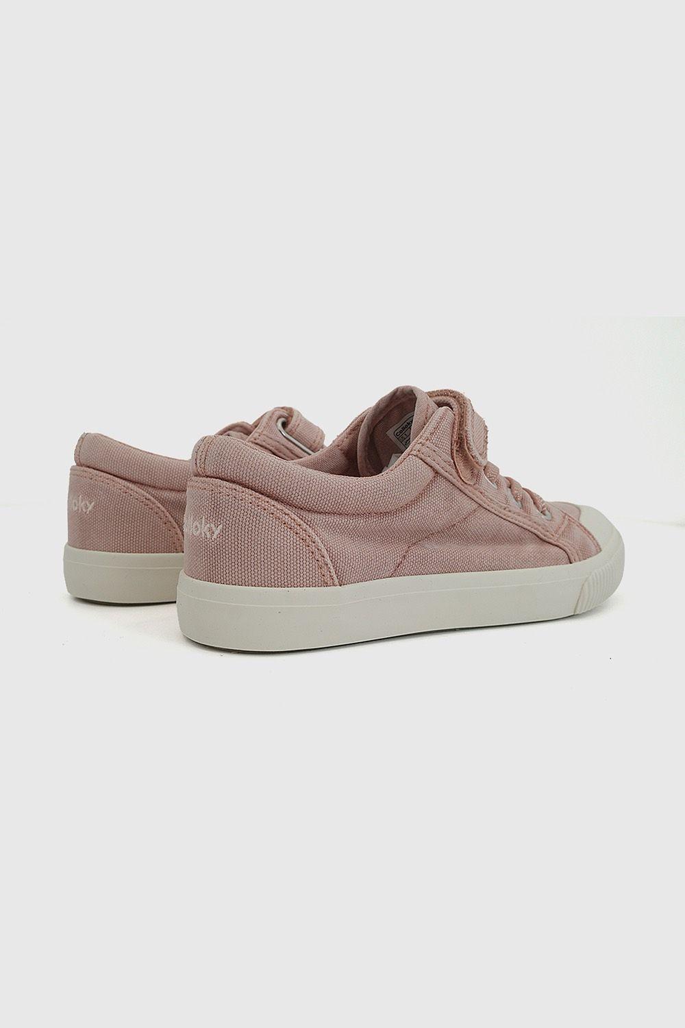 Zapatilla Lona Rosada Niña 28-33 Colloky-4