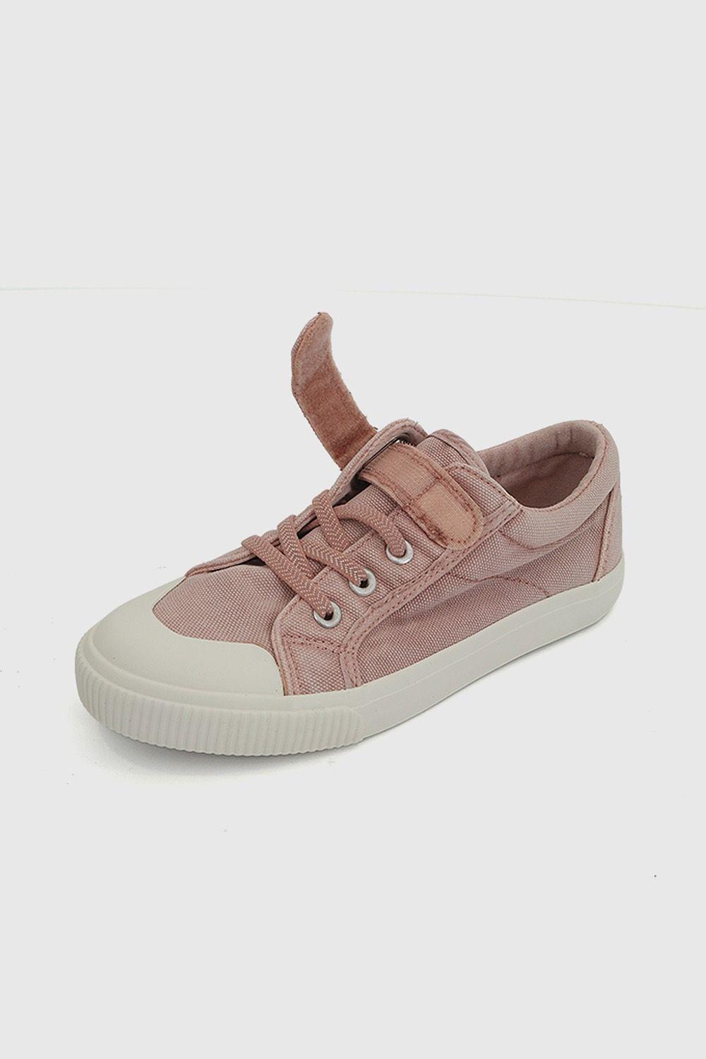 Zapatilla Lona Rosada Niña 28-33 Colloky-5