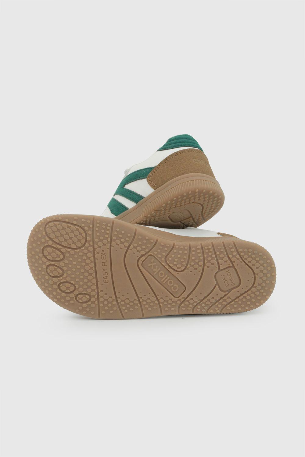 Zapatilla capellada urbana niño blanco 28-38-2