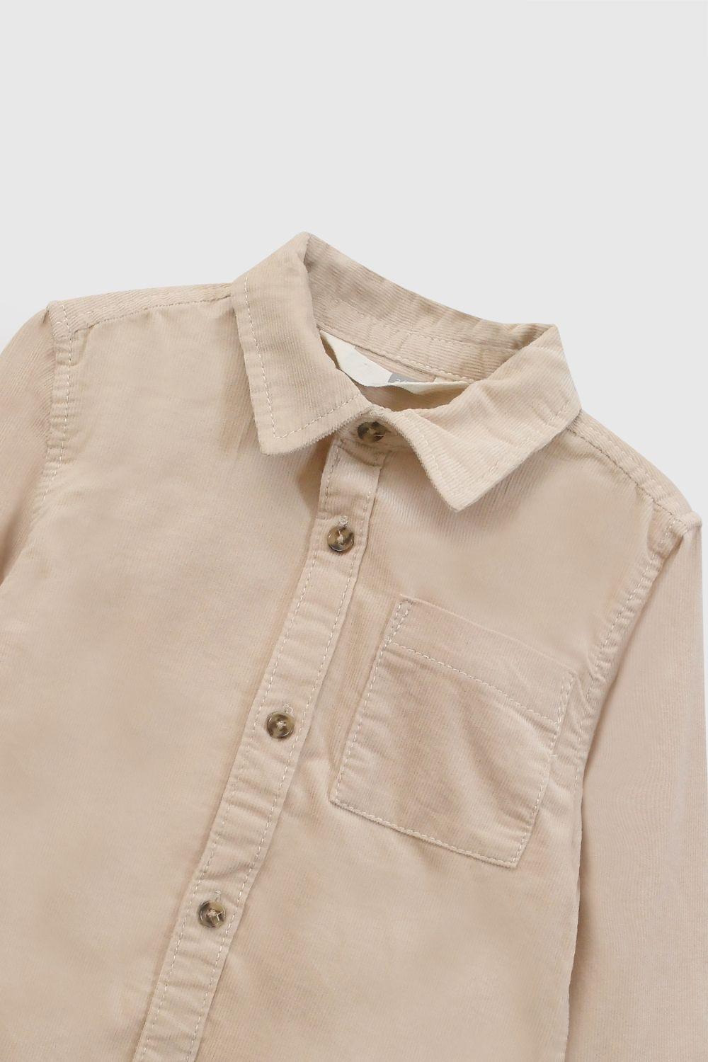 Camisa Niño Beige 7619 Colloky-2