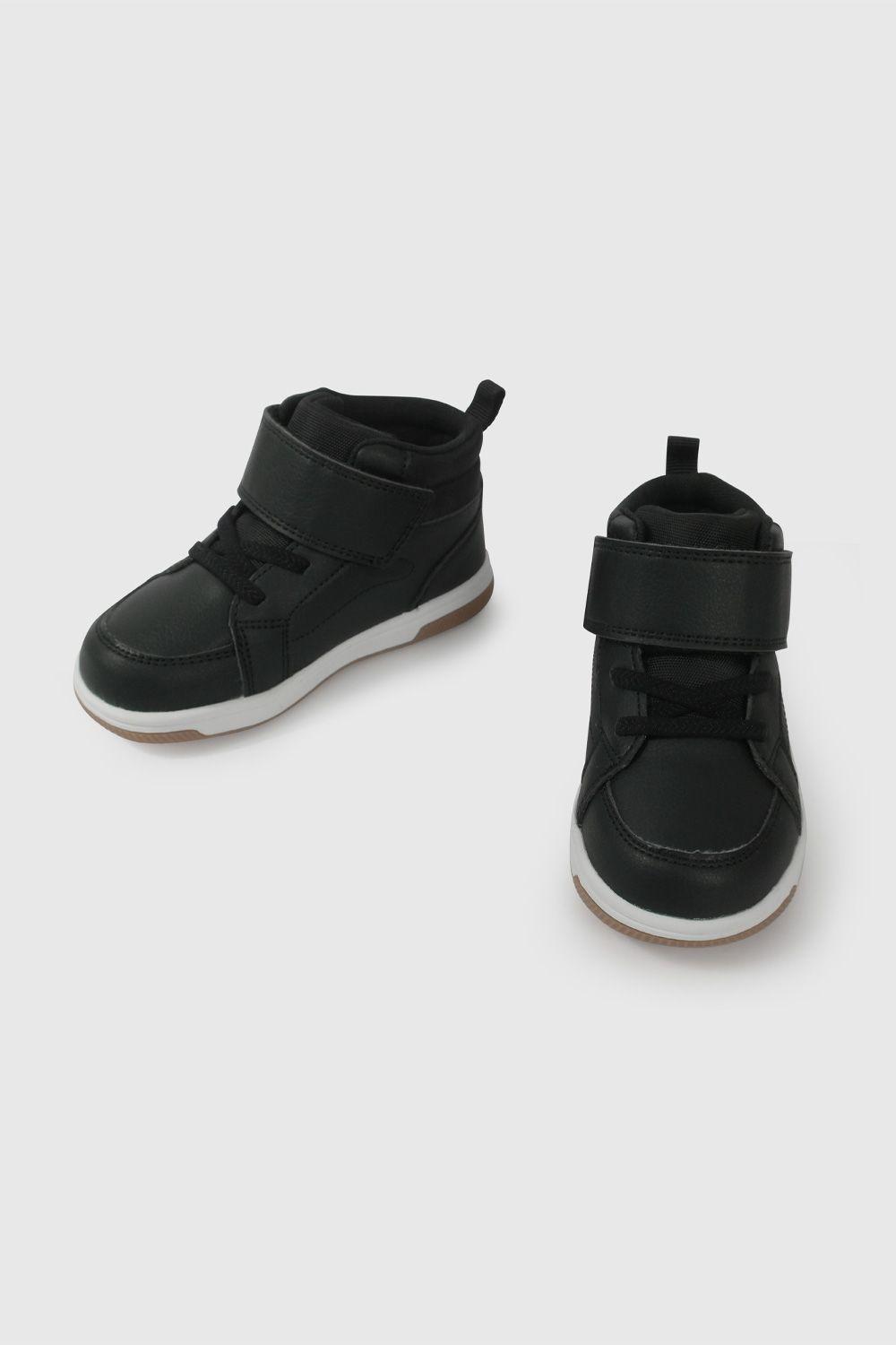 Zapatilla Negra con Velcros Intercambiables 47170201V26-4