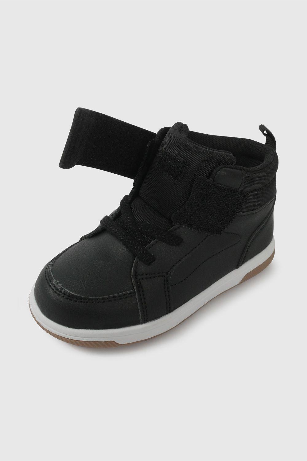 Zapatilla Negra con Velcros Intercambiables 47170201V26-6