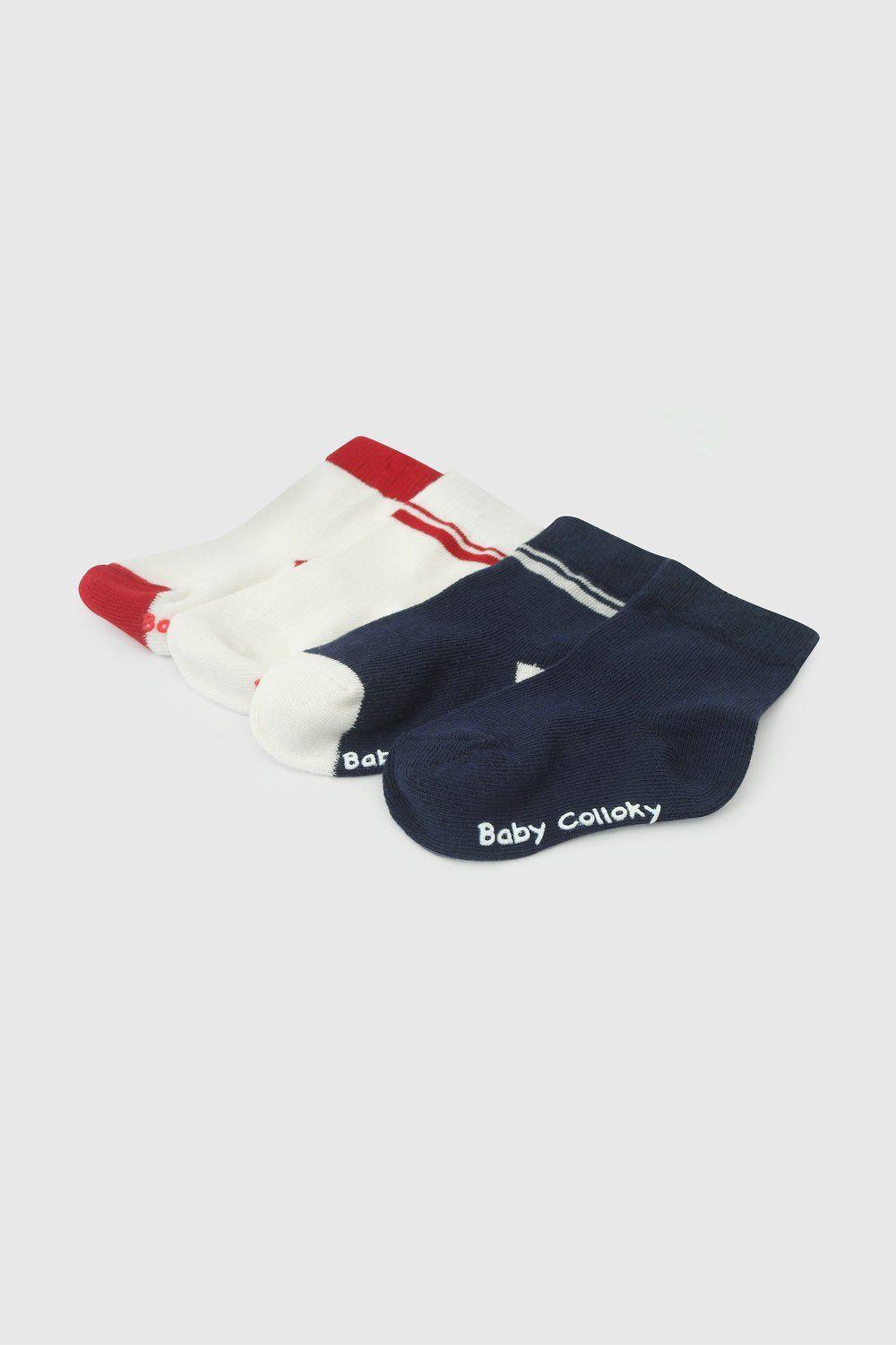 Calcetin Deportivo Niño Azul 8284 Colloky-1