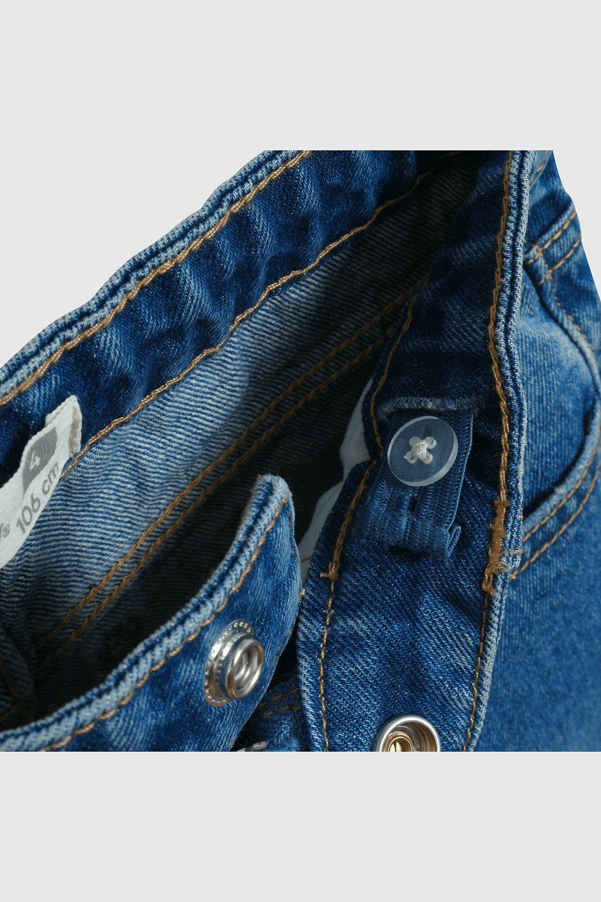 Jeans Wide Leg Azules-2