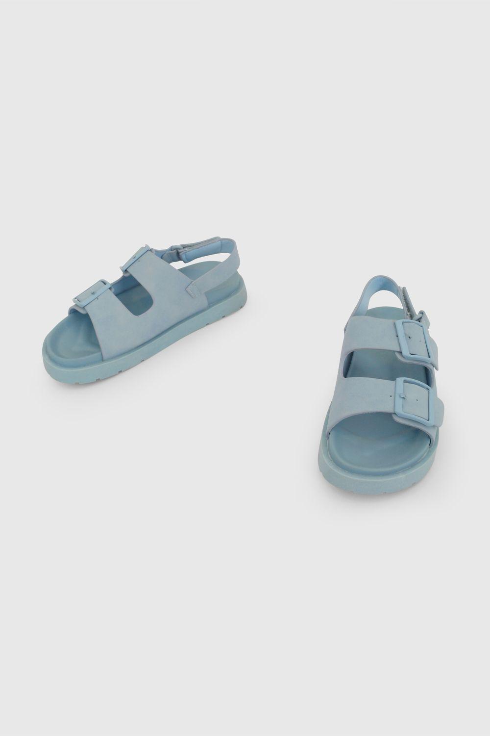 Sandalia Niña Celeste 0 Colloky-3