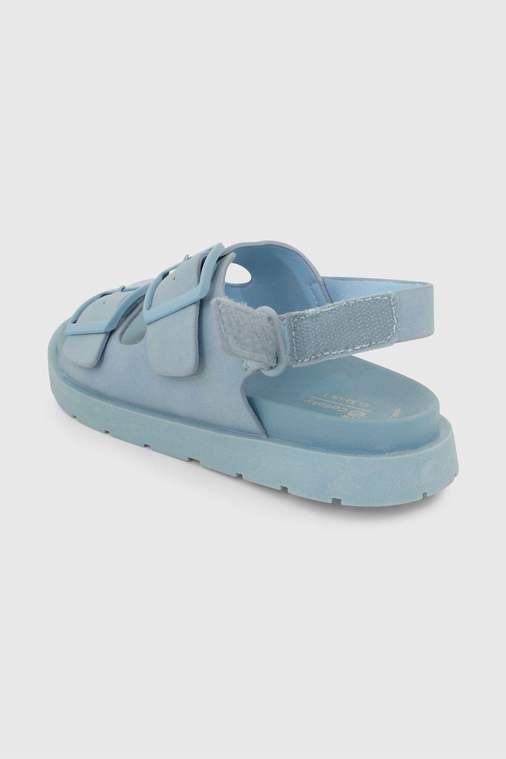 Sandalia Niña Celeste 0 Colloky-5