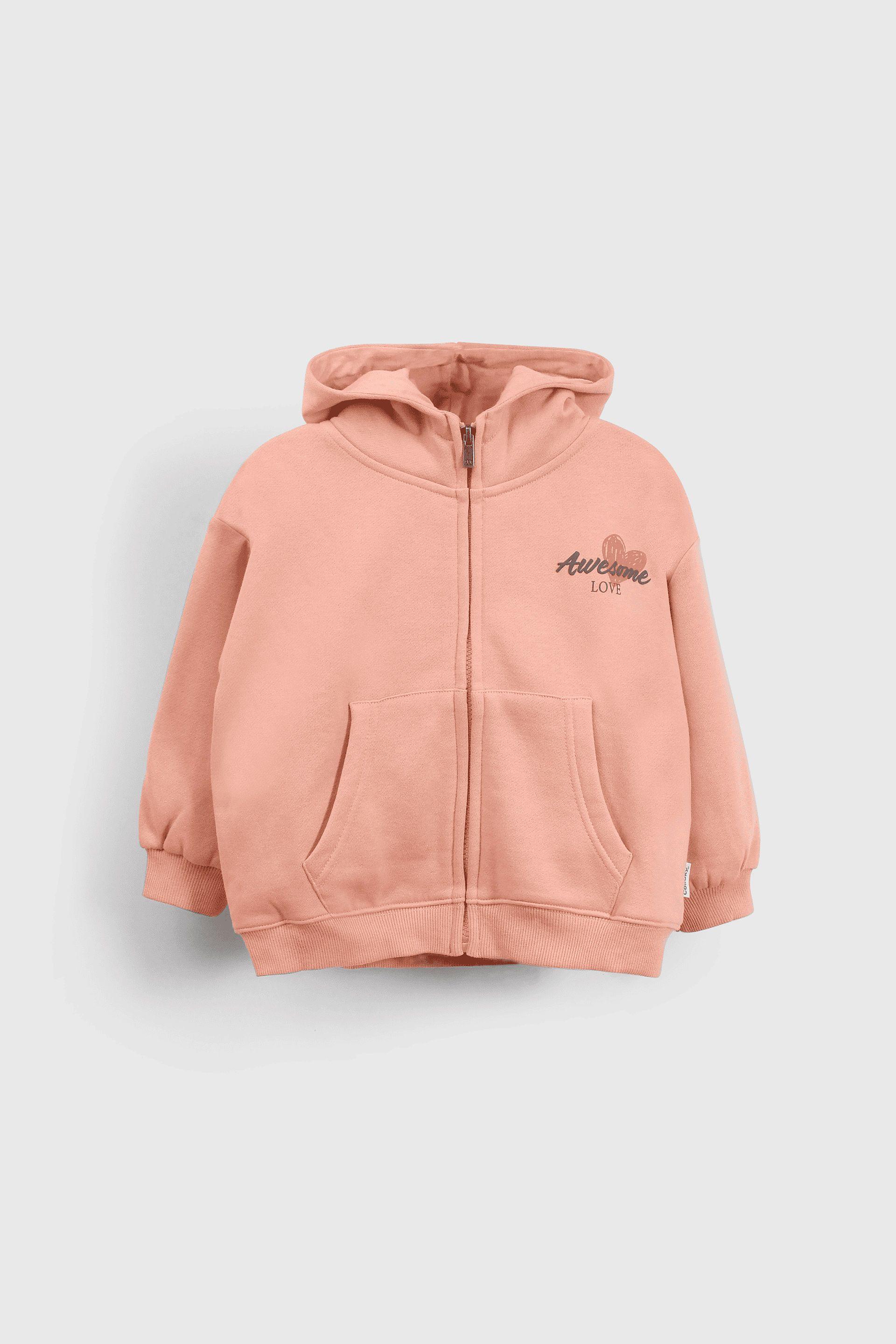 Polerón Rosado con Cierre-0